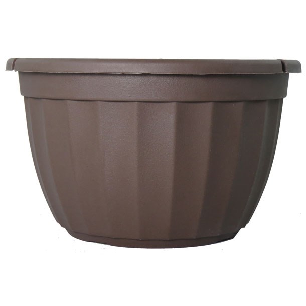 Grower Select 11.00 Serenity Hanging Basket Chocolate With Plastic 3 Strand Hanger — Case of 72