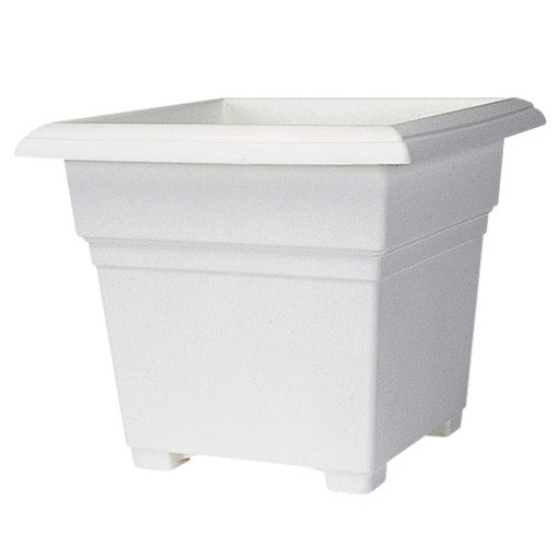 Countryside 14" Square Tub White — priced per each; minimum 10; multiples of 10