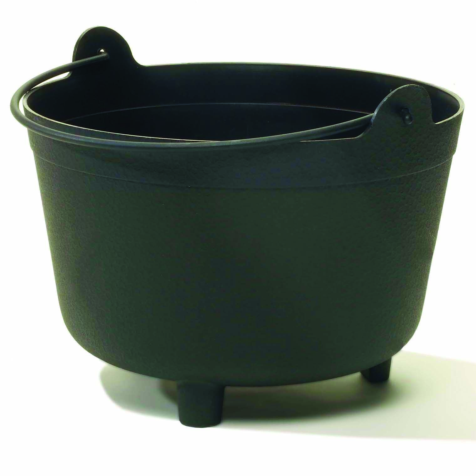 Antique Kettle 9" Black — priced per each; minimum 6; multiples of 6