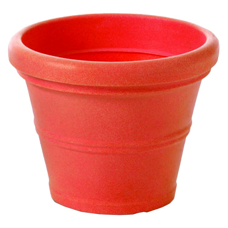 Tusco 24.5" Rolled Rim Planter Terra Cotta