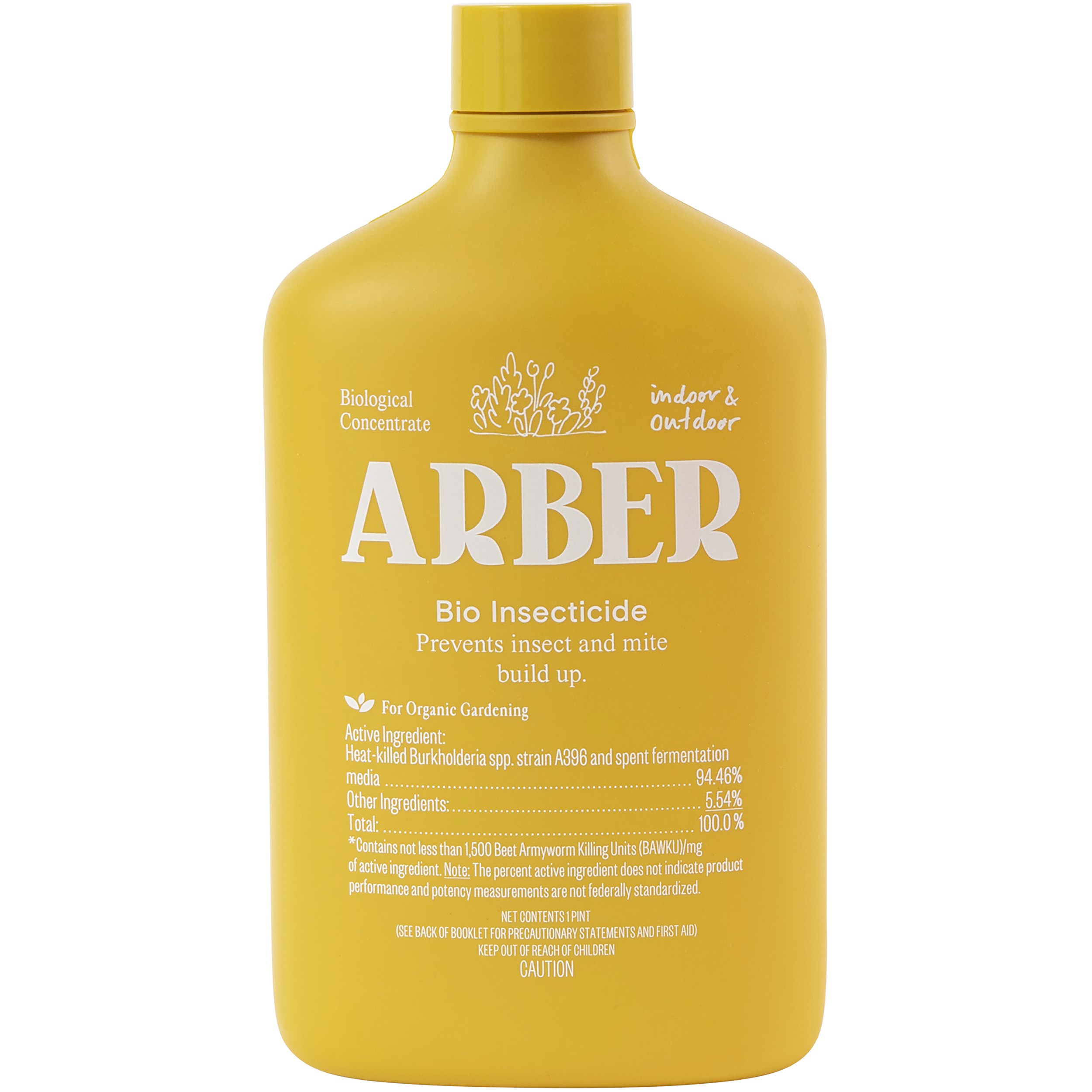 Arber 16oz Concentrate Bio Insecticide Prevents Insect & Mite Build Up — priced per each; minimum 6; multiples of 6