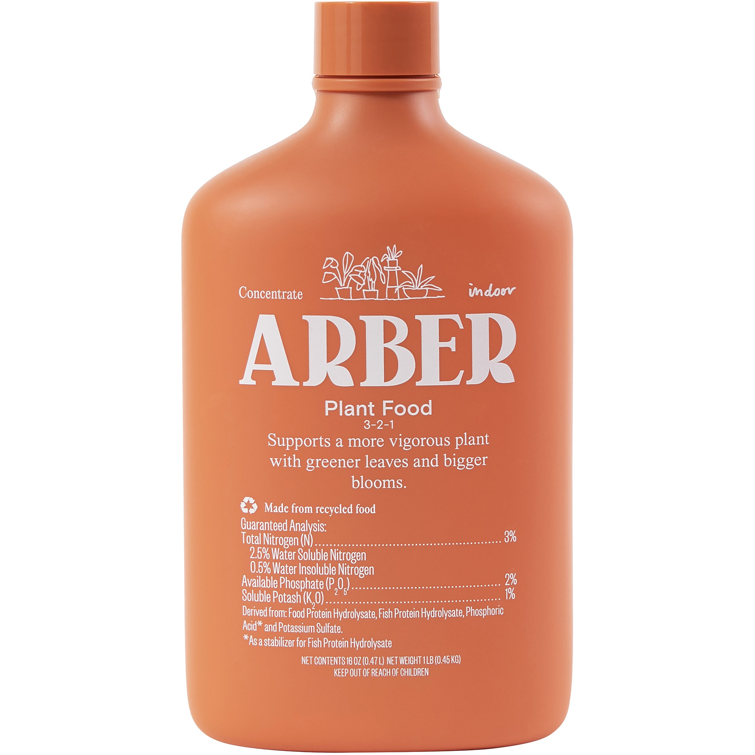 Arber 16oz Concentrate Plant Food — priced per each; minimum 6; multiples of 6