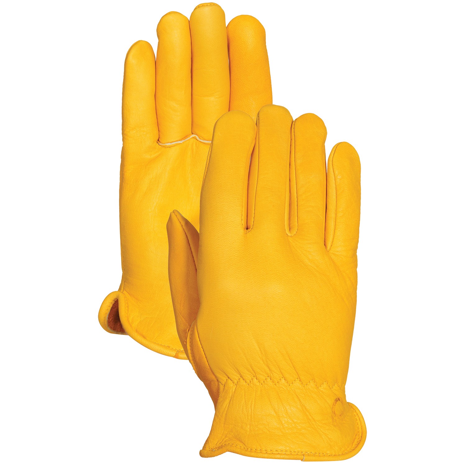 BGC Mens Premium Leather Driver Glove Large