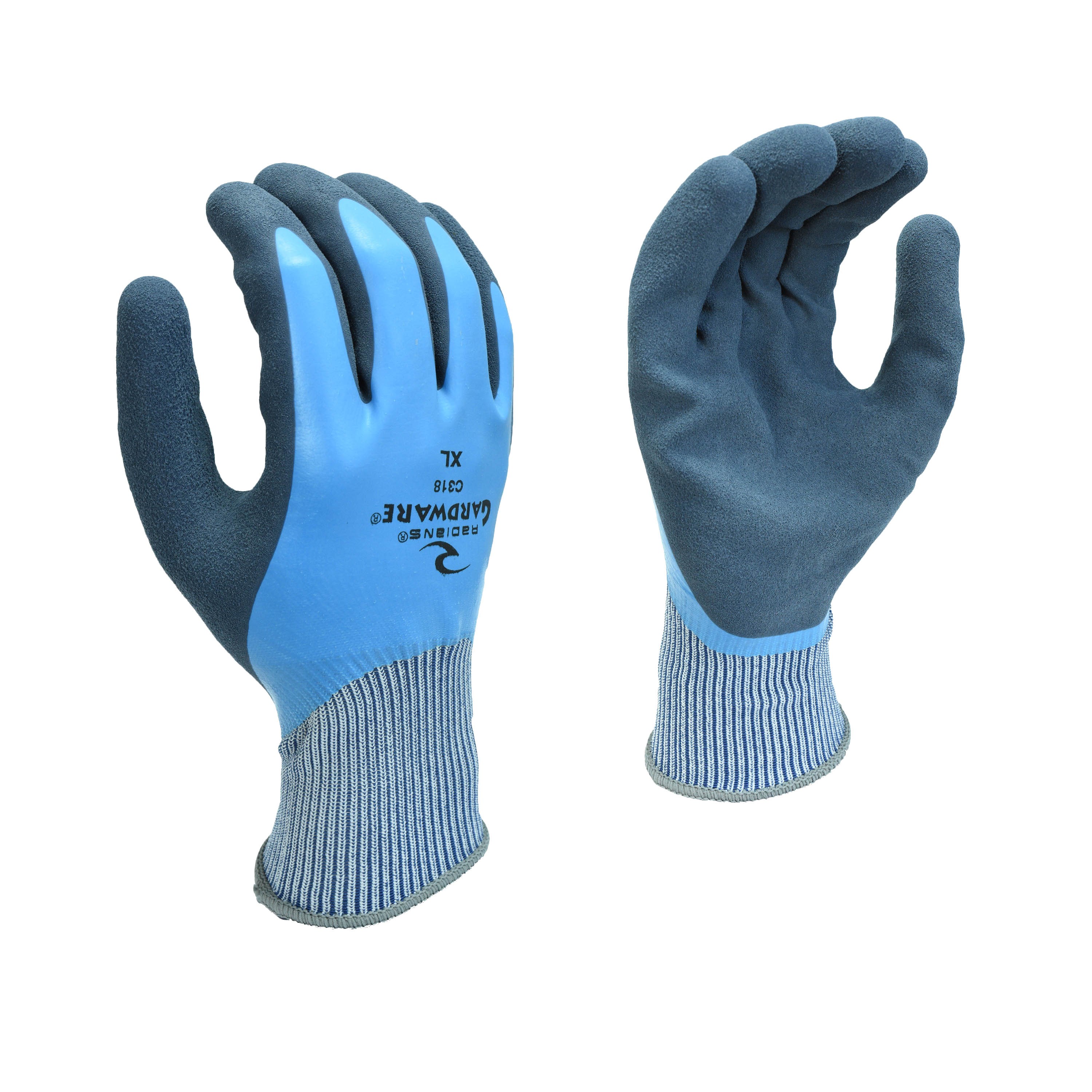 BGC Glove Gardware 13G Waterproof Nylon L — priced per each; minimum 12; multiples of 12