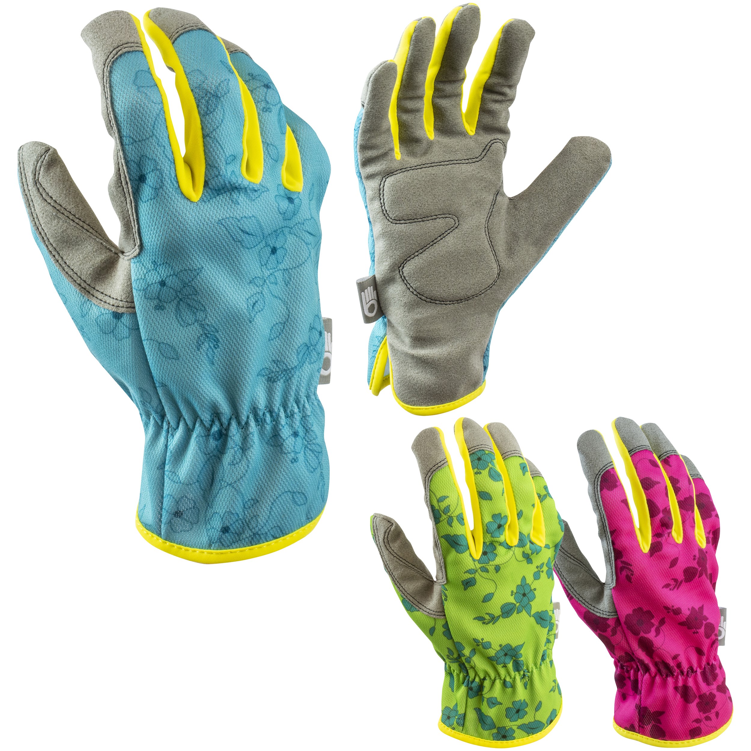 BGC Assorted Floral Glove Large — priced per each; minimum 6; multiples of 6