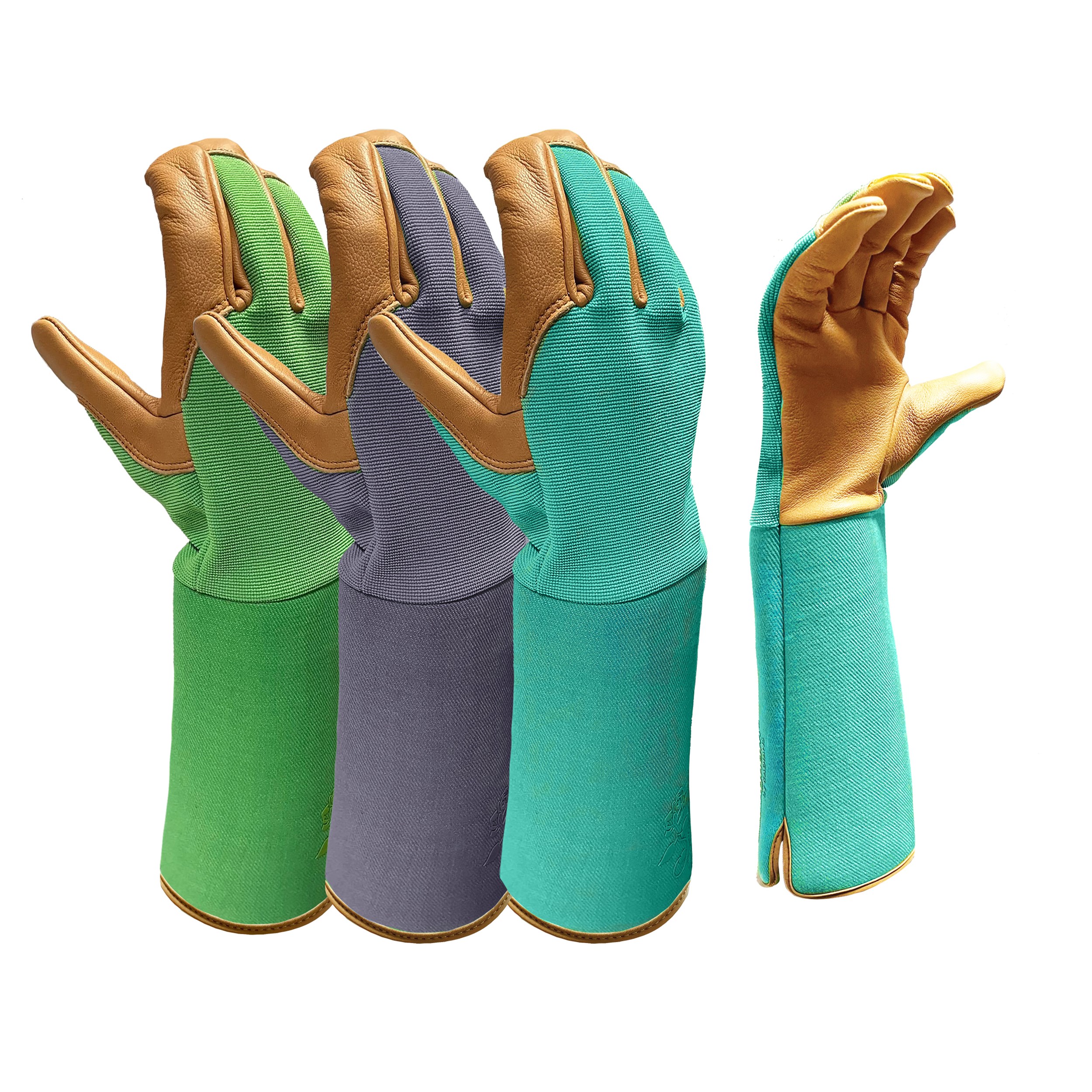 BGC Tuscany Gauntlet Assorted Colors S Sheepskin Leather Palm — priced per each; minimum 3; multiples of 3