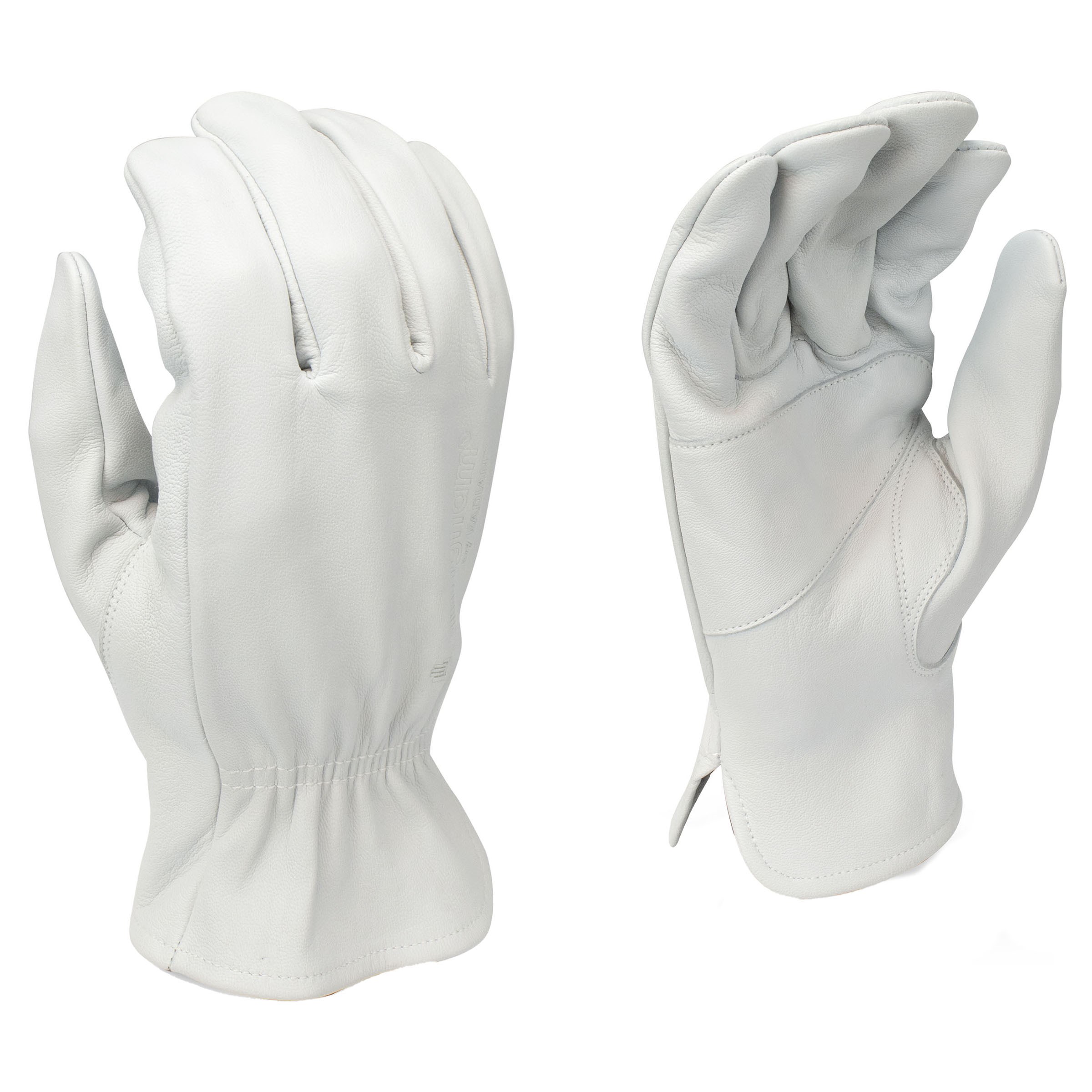 BGC Mens Goatskin Leather Driver XL White — priced per each; minimum 6; multiples of 6