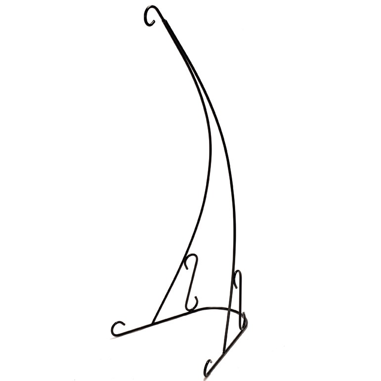 AGW 38"x16"x17.5" Plant Stand Black — priced per each; minimum 6; multiples of 6