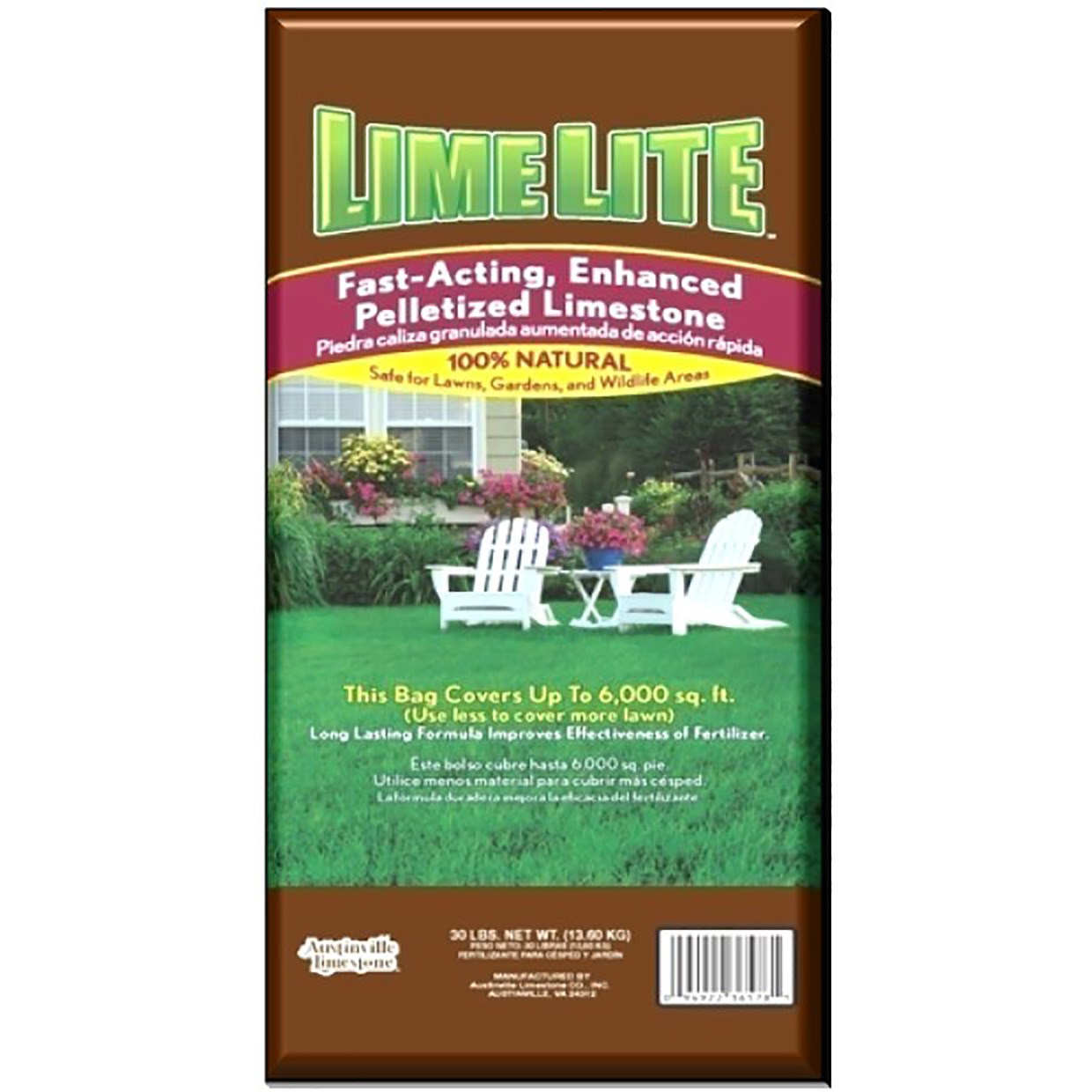 Austinville 30# LimeLite Pellets 6m
