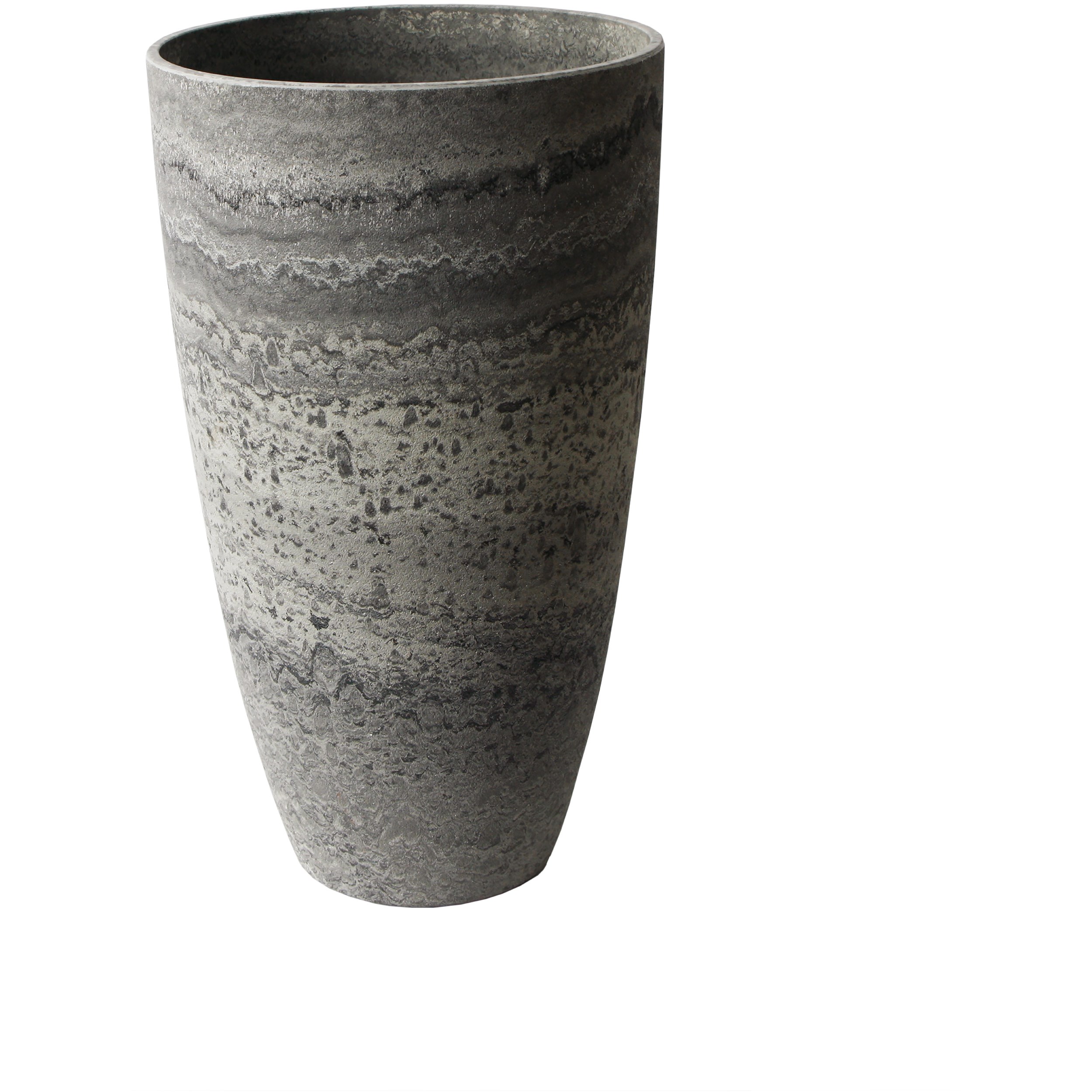 Algreen Acerra Curved 20" Tall Vase Marble — priced per each; minimum 5; multiples of 5