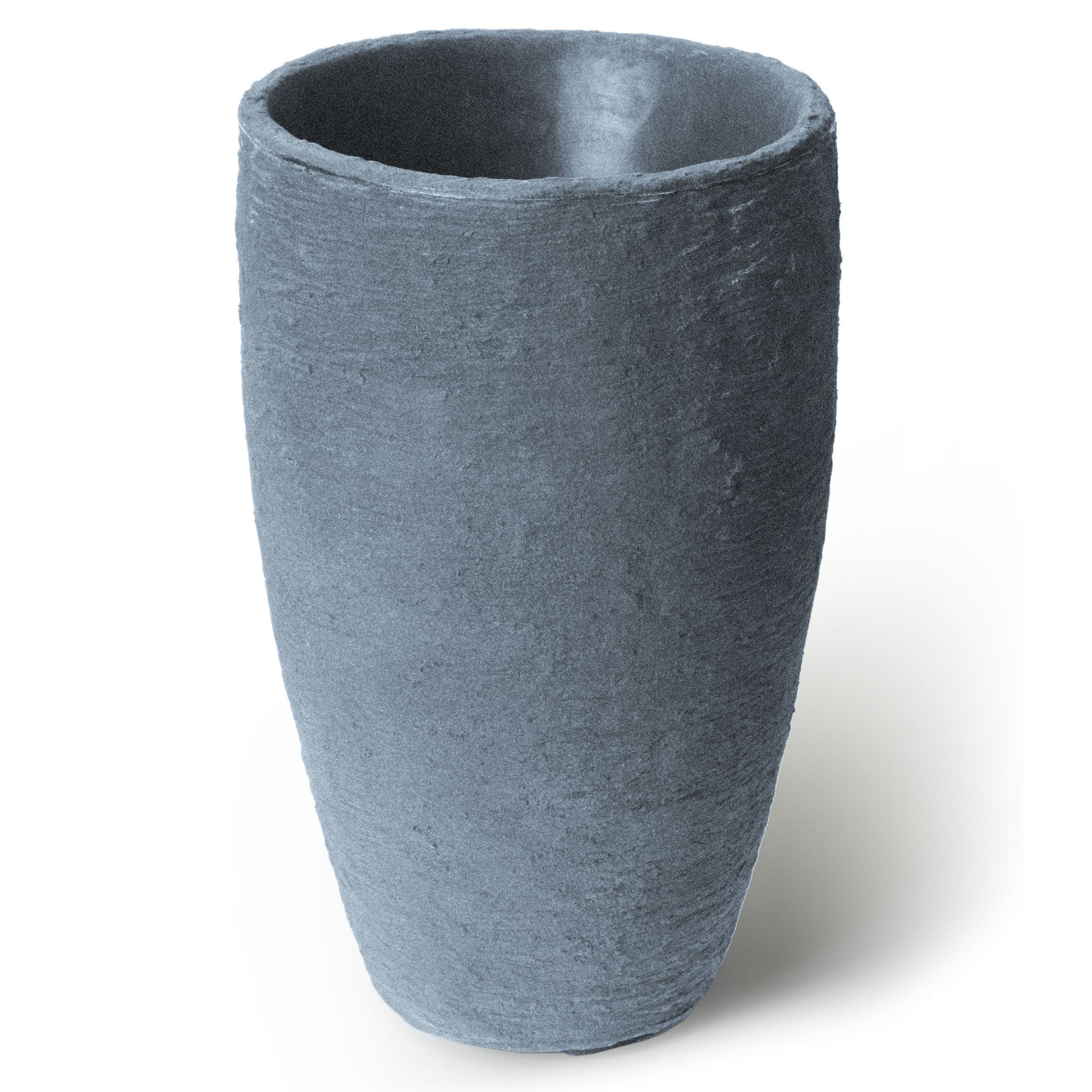 Algreen 29" Athena Self Water Planter Charcoal Stone