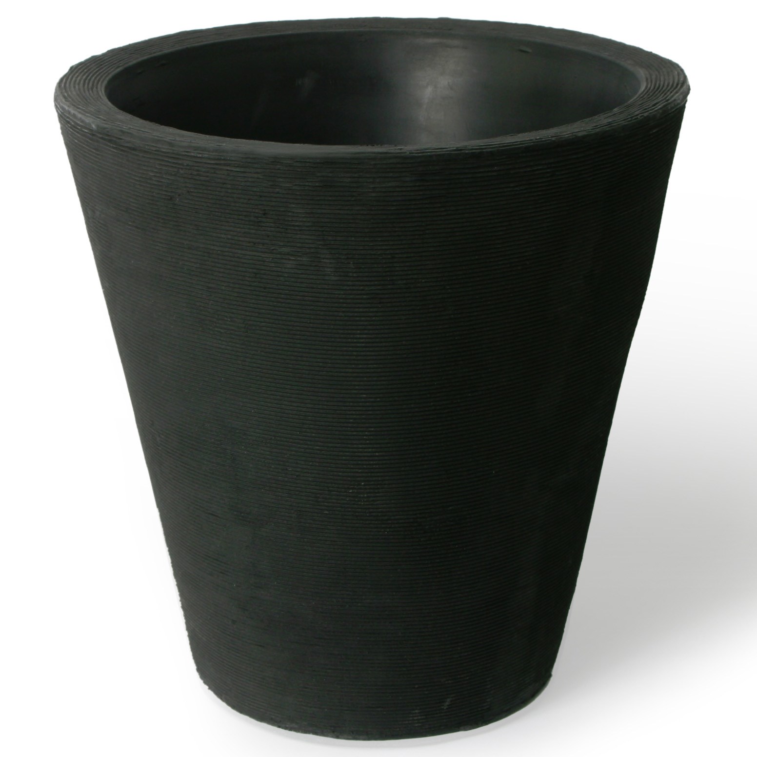 Algreen 20" Olympus Self Water Planter Black