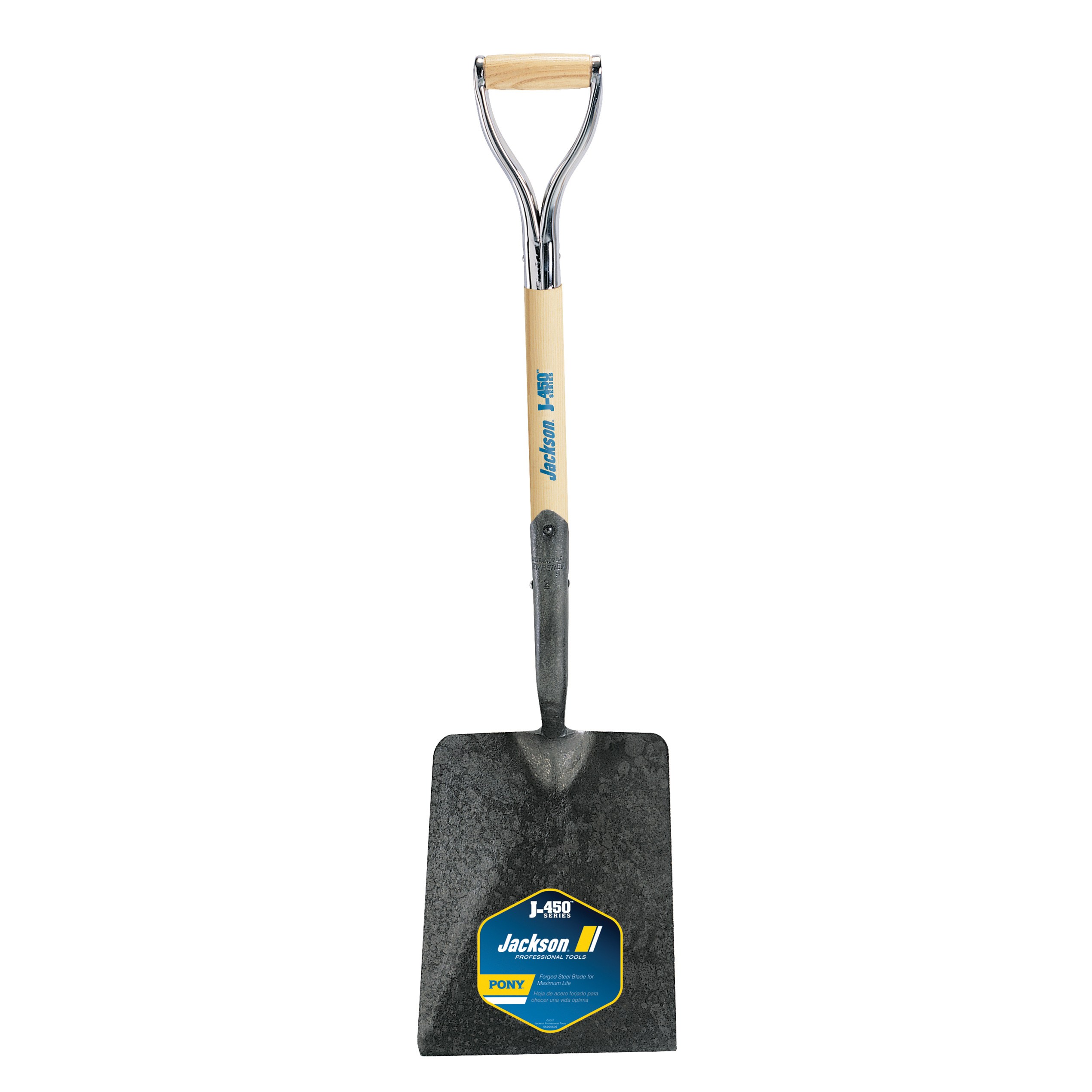 Ames Jackson Shovel Moulder Asphalt D-Handle — priced per each; minimum 6; multiples of 6