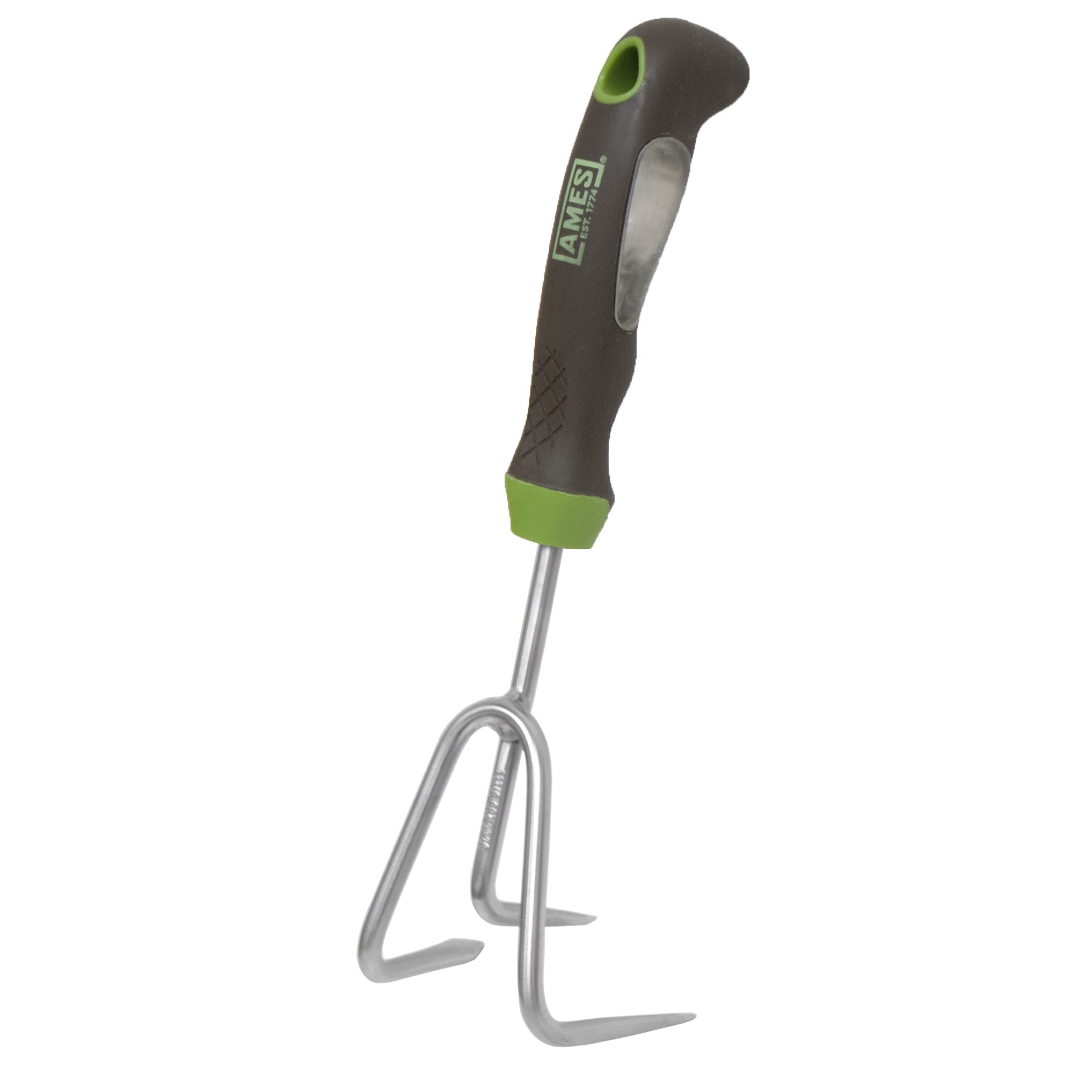 AMES Ergo Gel Grip Hand Cultivator — priced per each; minimum 12; multiples of 12