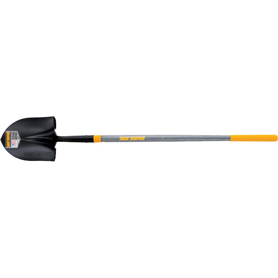Ames True Temper Wood Handle Long Handle Round Point Shovel