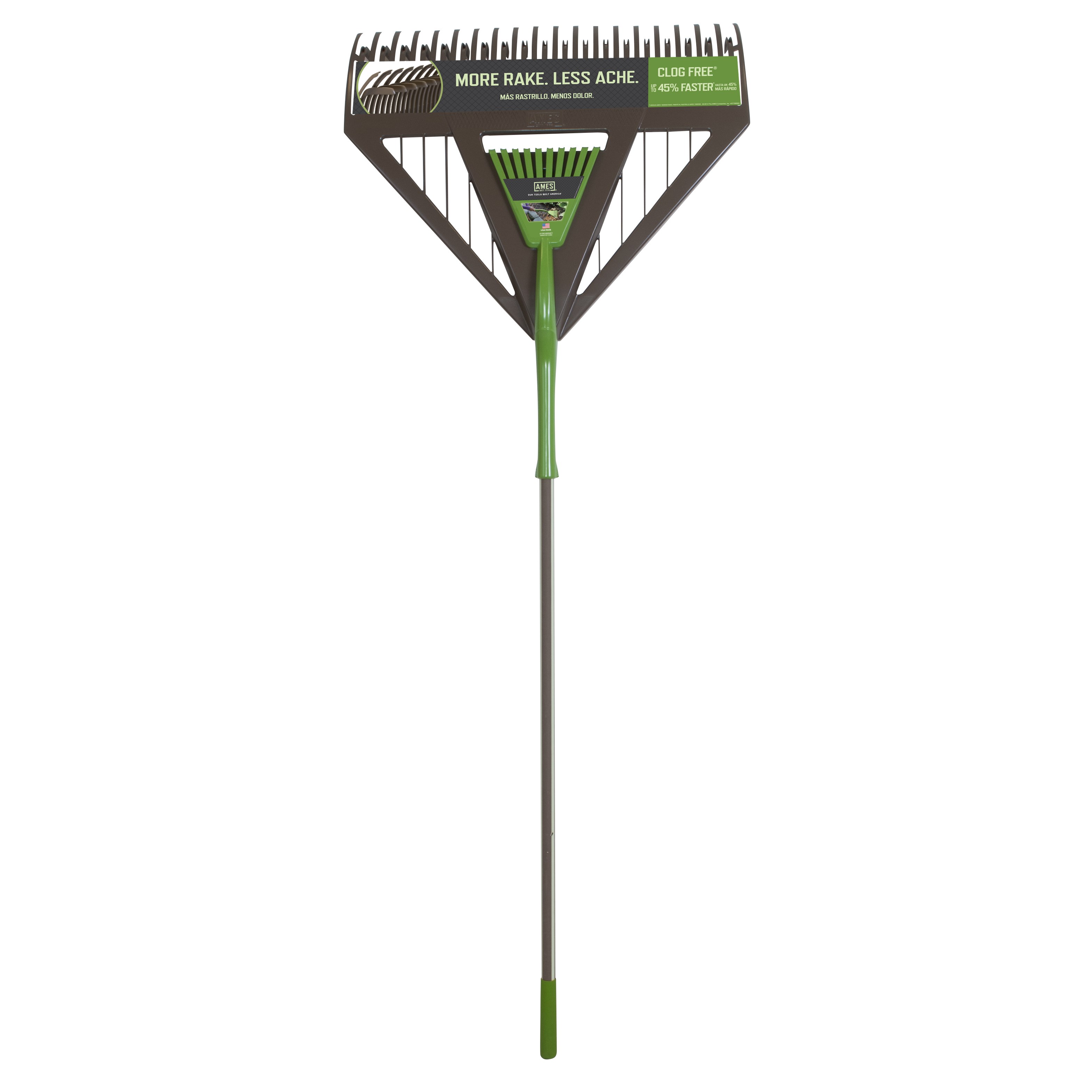Ames 26" Dual Tine Combo Leaf Rake — priced per each; minimum 2; multiples of 2