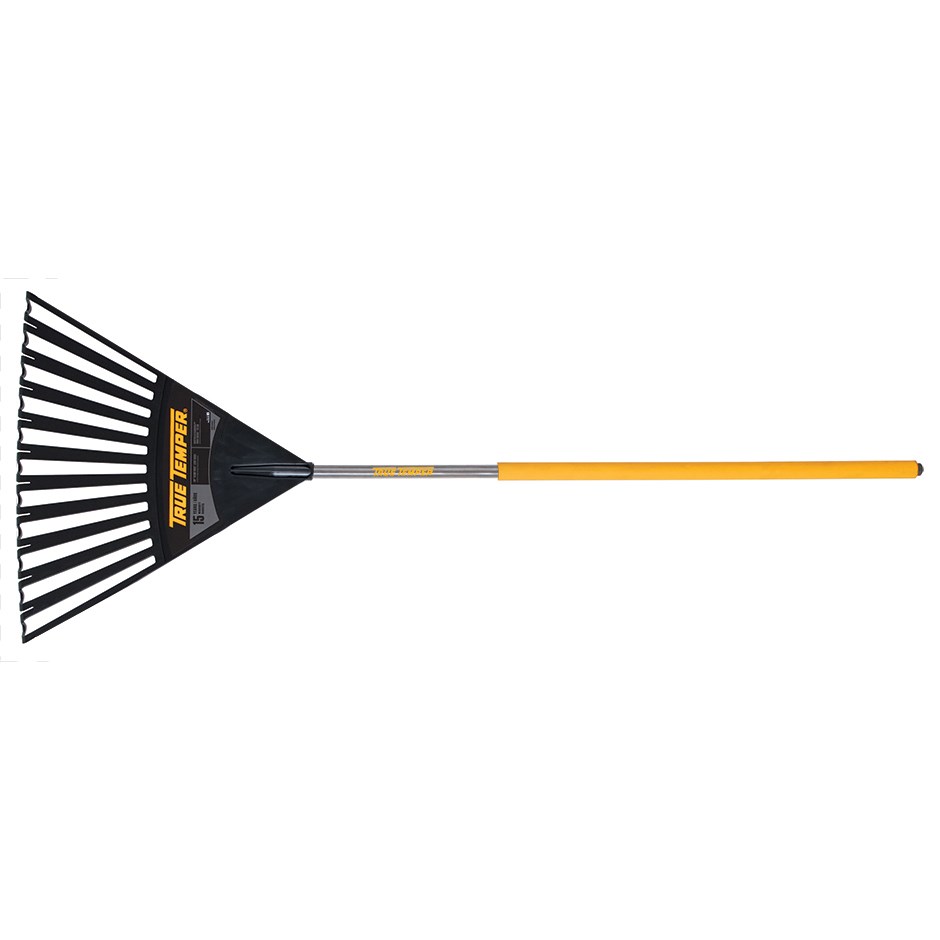 Ames 24" True Temper Clog Free Poly Leaf Rake — priced per each; minimum 12; multiples of 12