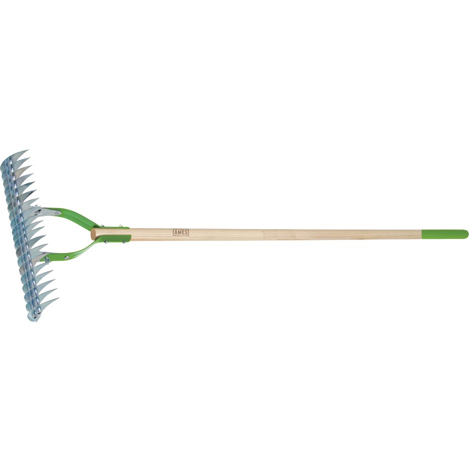 Ames Thatching Rake Ash Handle 15YR — priced per each; minimum 3; multiples of 3