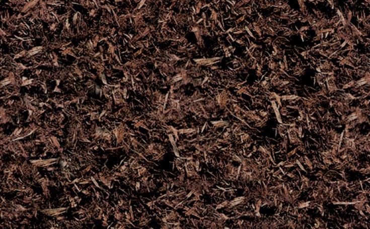 2cf Northern Cedar Mulch Treated Brown — priced per each; minimum 90; multiples of 90