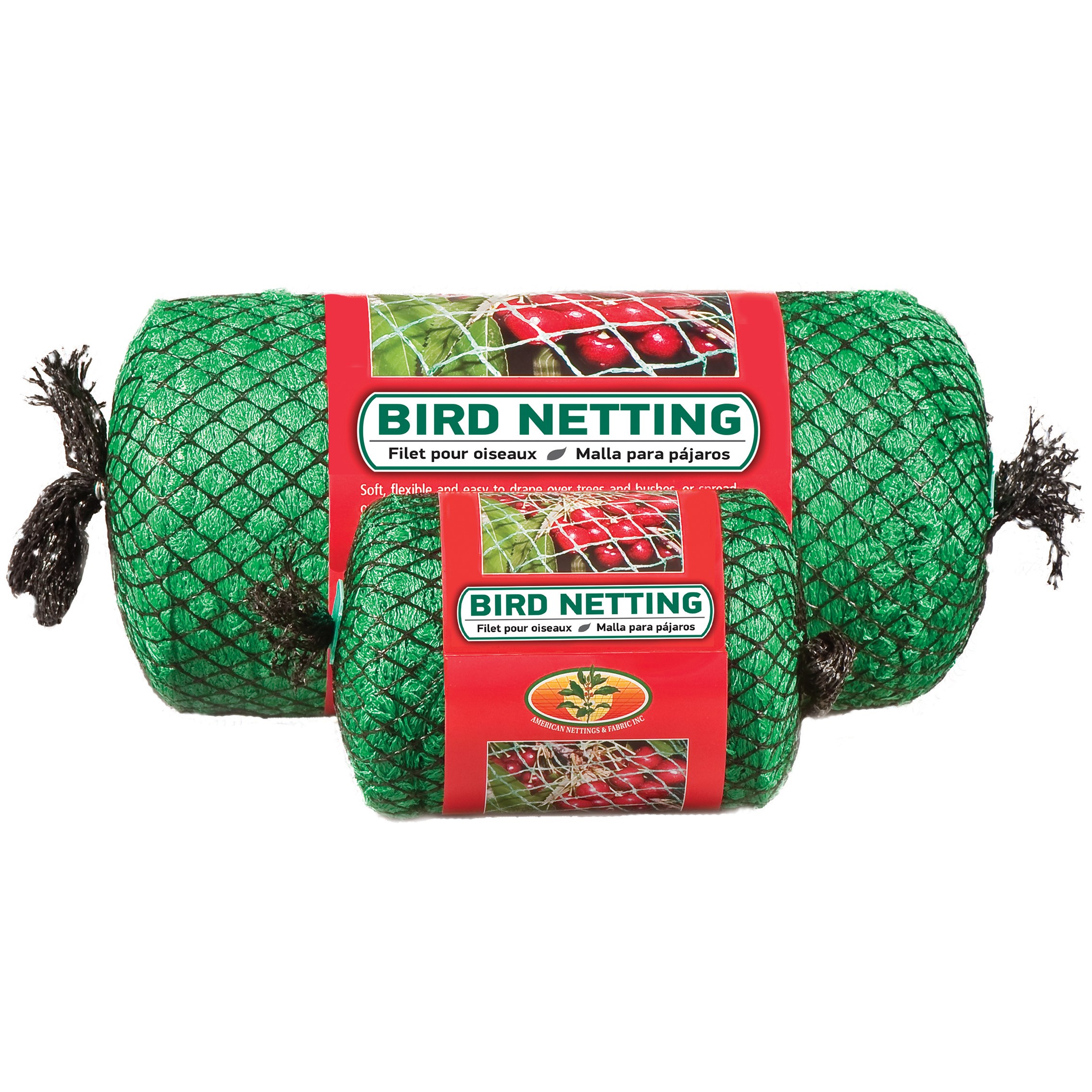 ANF 15'x15' Knit Bird Net Green — priced per each; minimum 10; multiples of 10