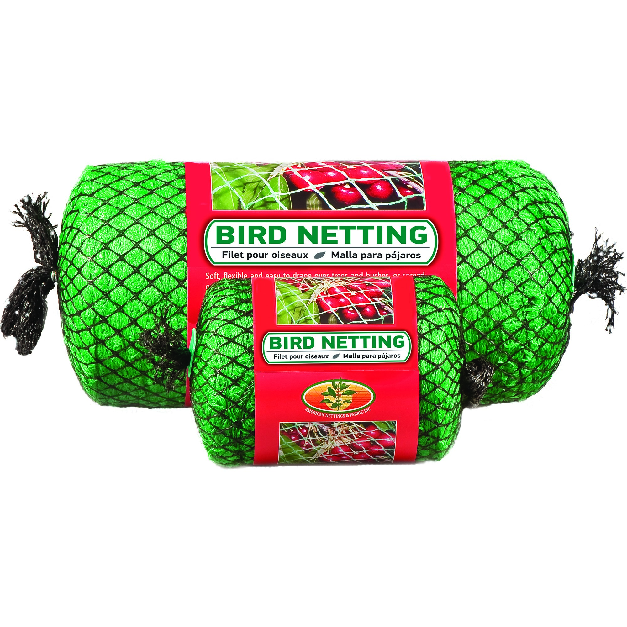 ANF 30'x30' Knit Bird Net Green — priced per each; minimum 6; multiples of 6