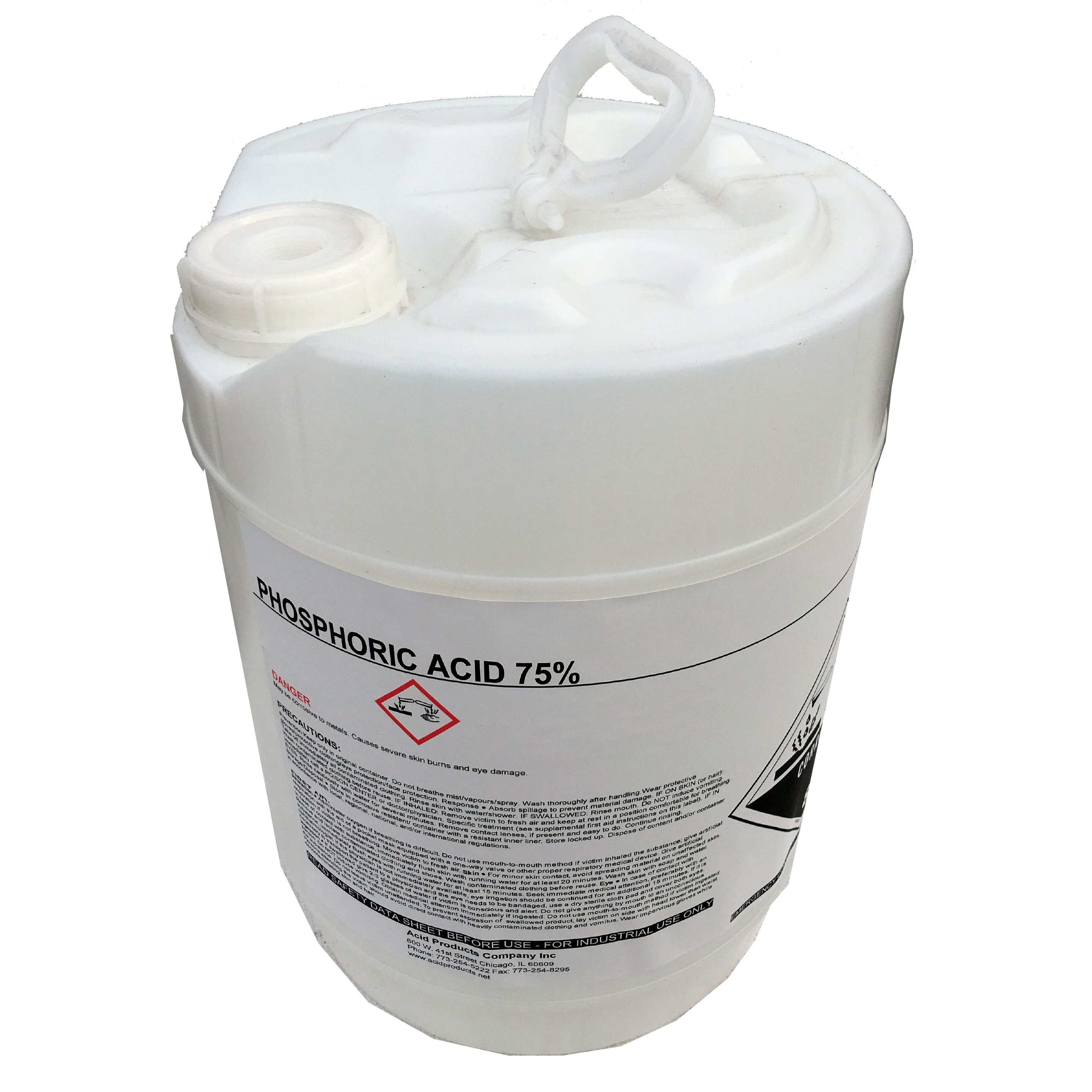 AP Phosphoric Acid 75% 5Gl HAZ 65Lb