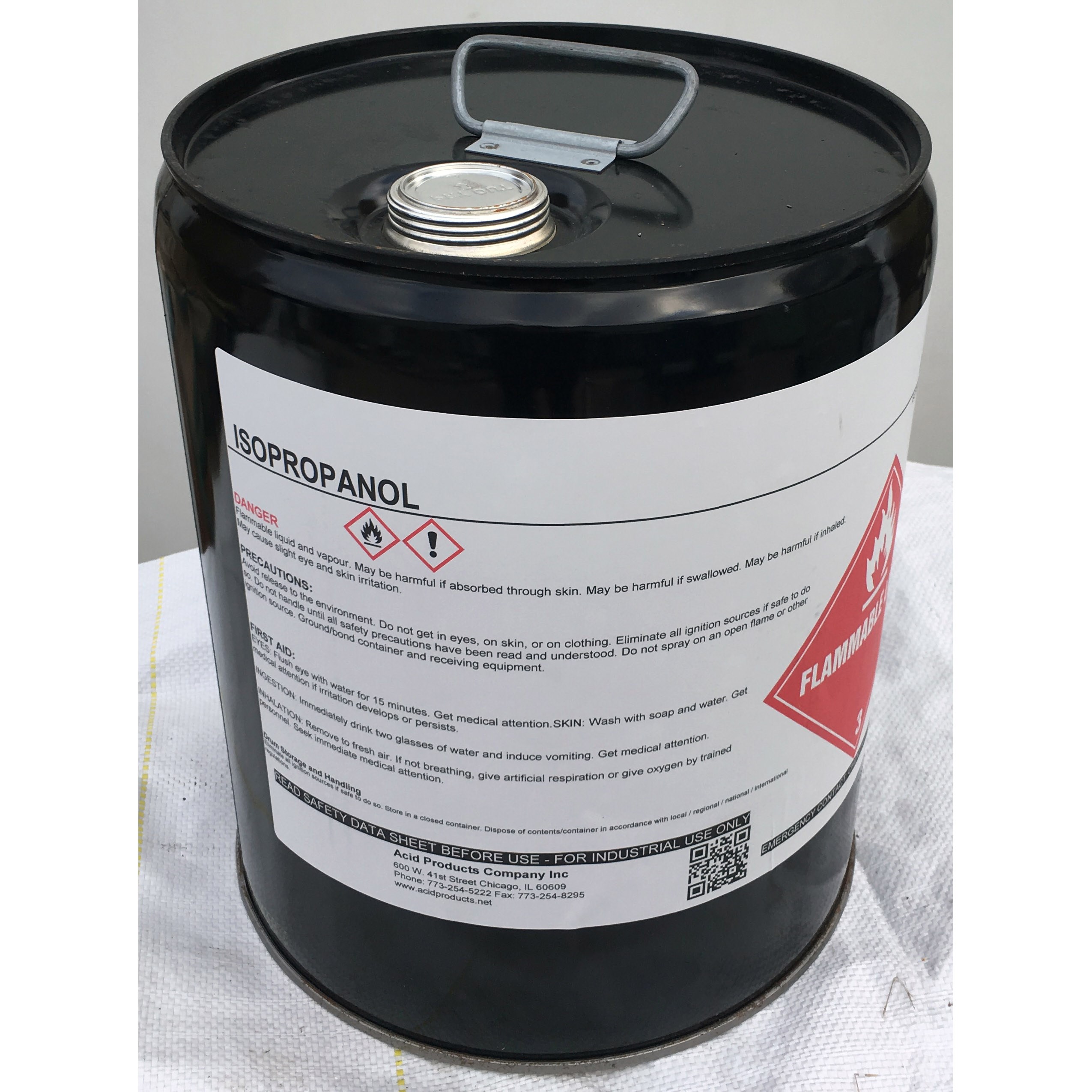 AP Isopropyl Alcohol 99% 5Gl 30 Lb HAZ