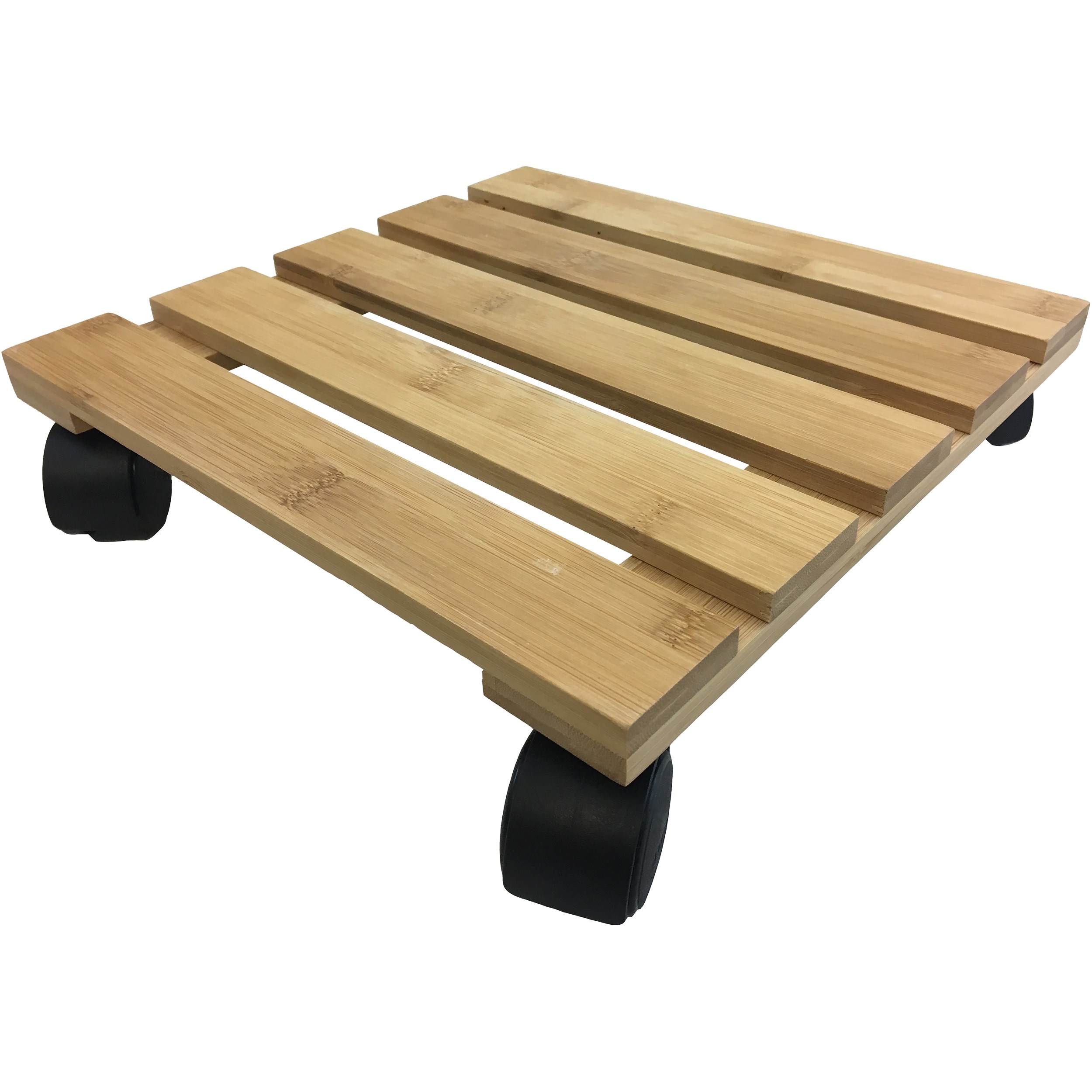 Wagner WPC 11.4"x11.4" Square Bamboo Caddy — priced per each; minimum 4; multiples of 4