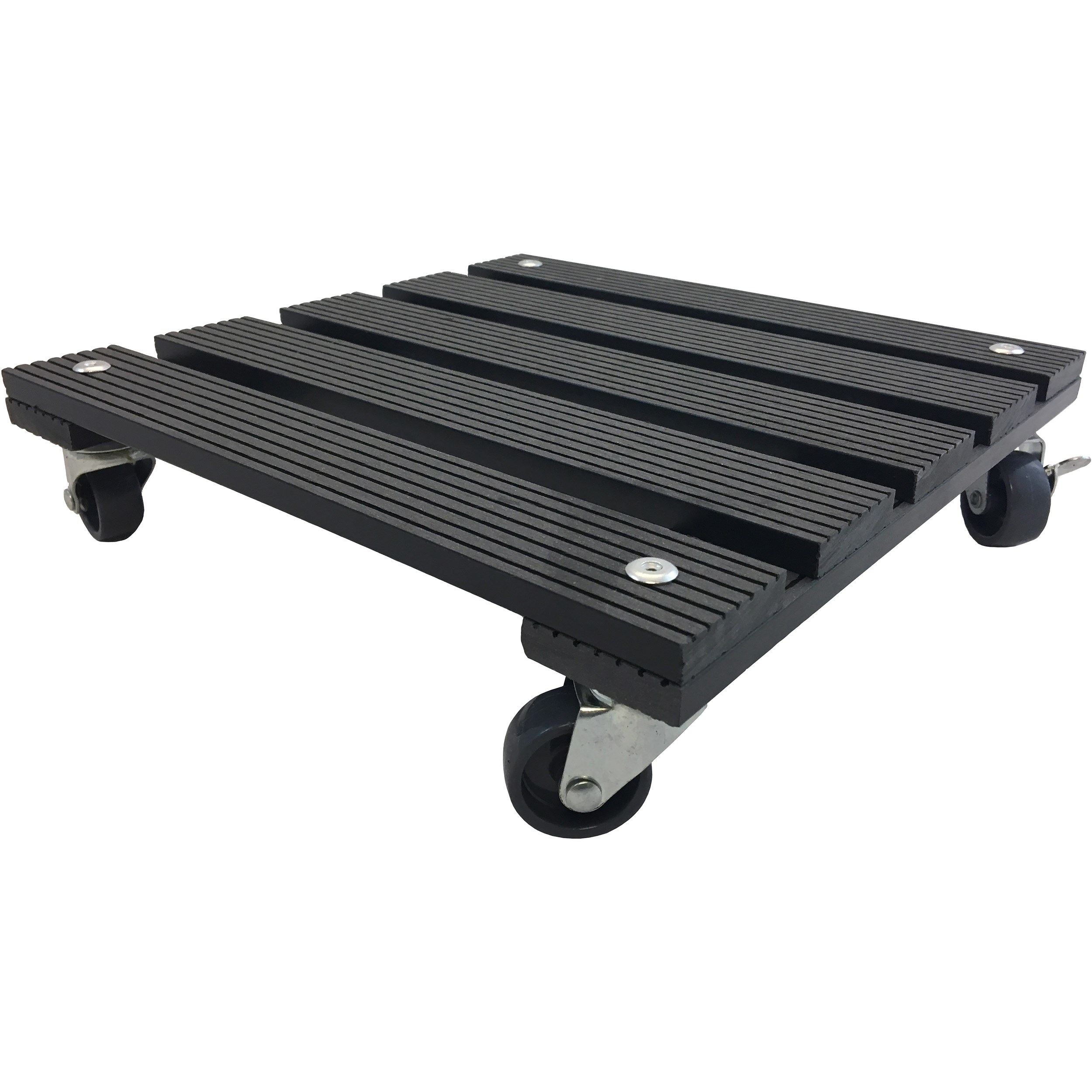 Wagner WPC 11.4"x11.4" Square Plant Caddy Grey — priced per each; minimum 4; multiples of 4