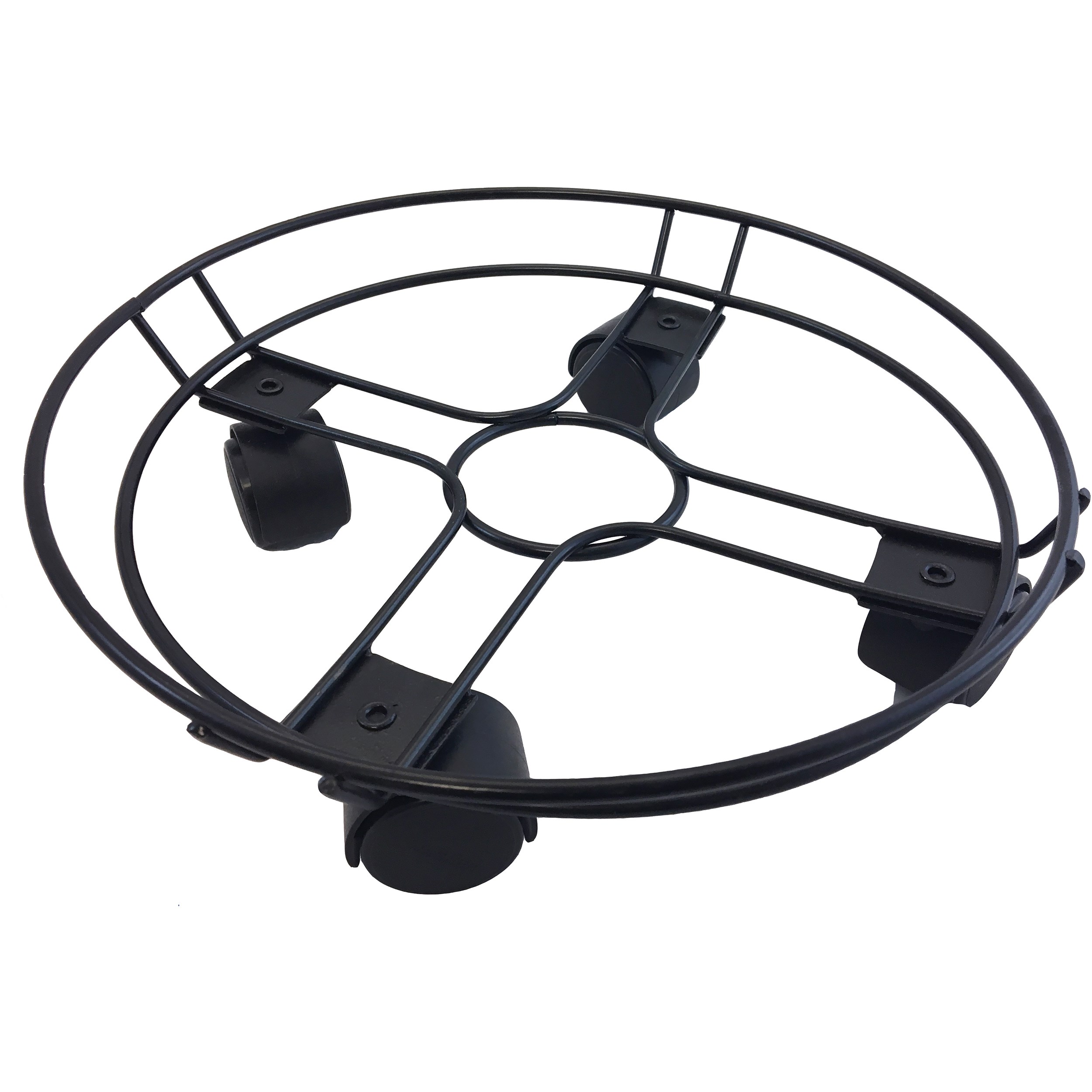 Wagner WPC 11.8 Diam Round Wire Caddy Black — priced per each; minimum 12; multiples of 12