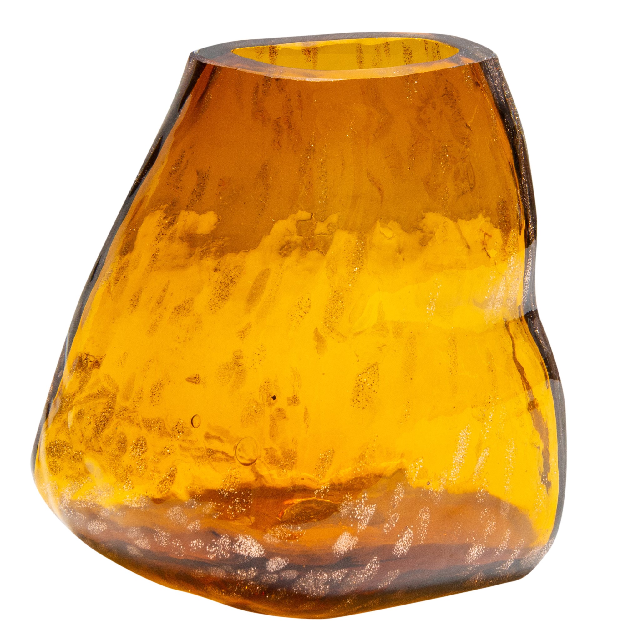 APM Air Plant Trapezoid Clear Amber — priced per each; minimum 18; multiples of 18