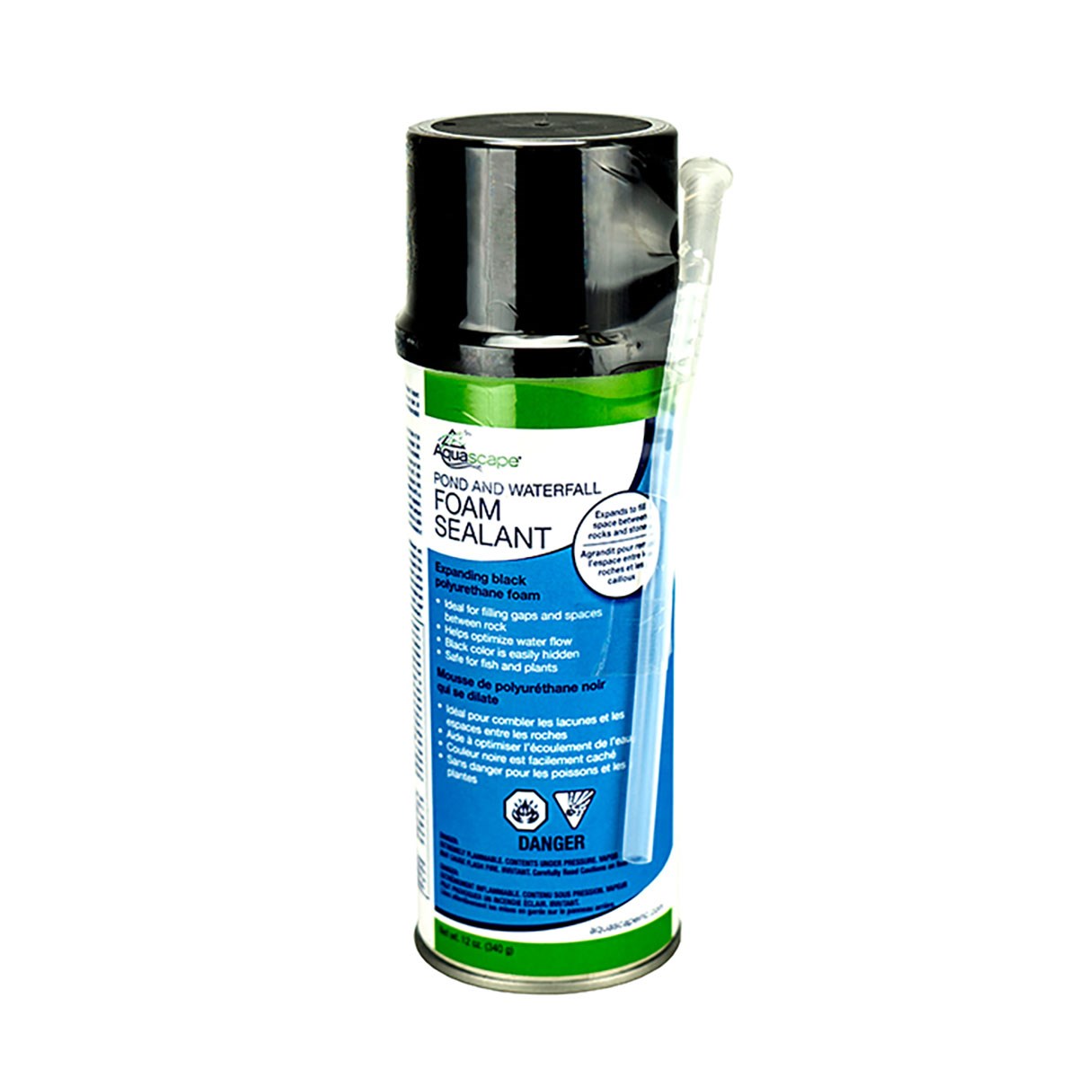 Aquascape 12oz Waterfall Foam Sealant — priced per each; minimum 12; multiples of 12