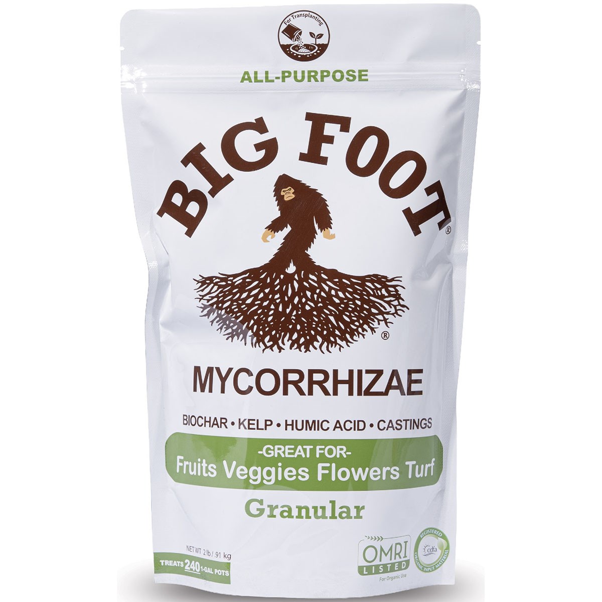 Big Foot 2lb Mycorrhizae Granular
