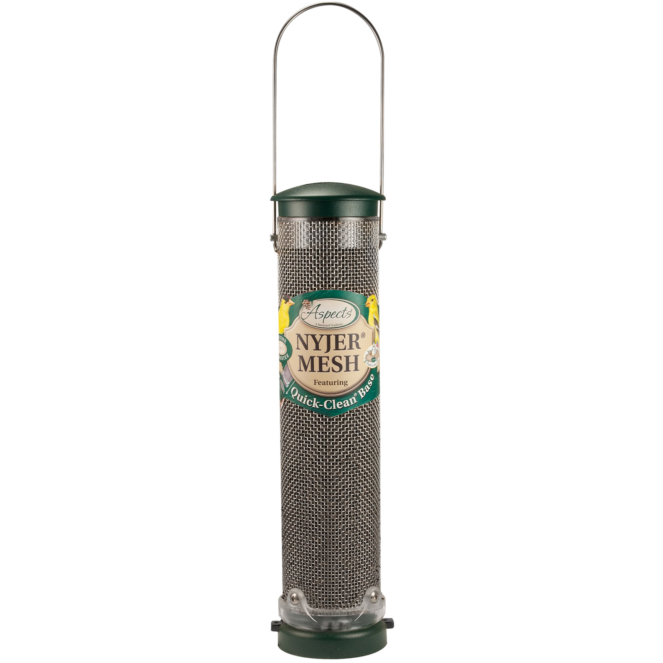 Aspects Quick Clean Spruce Nyjer Mesh Feeder