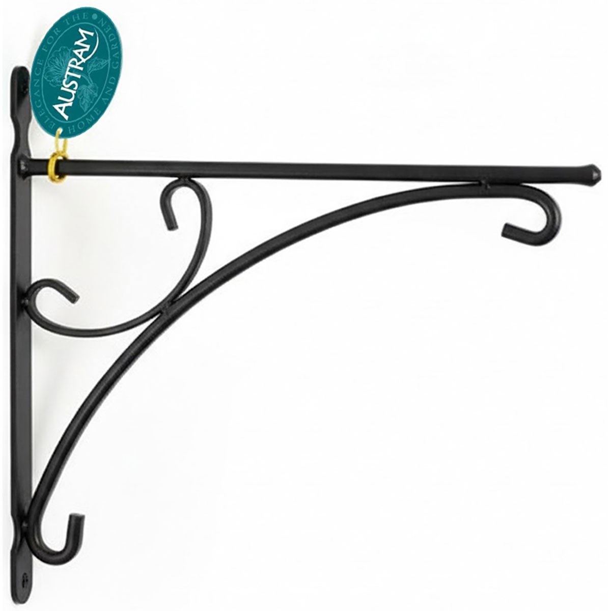 Austram 18" Euro Bracket Black — priced per each; minimum 6; multiples of 6