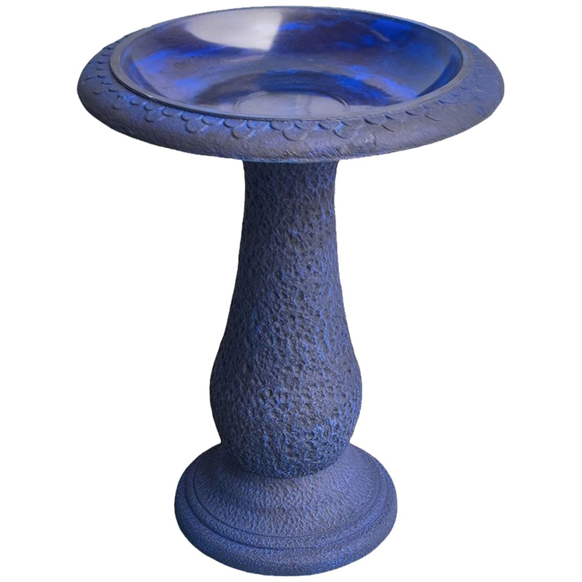 Austram Abaco Bird Bath Sea Blue — priced per each; minimum 4; multiples of 4