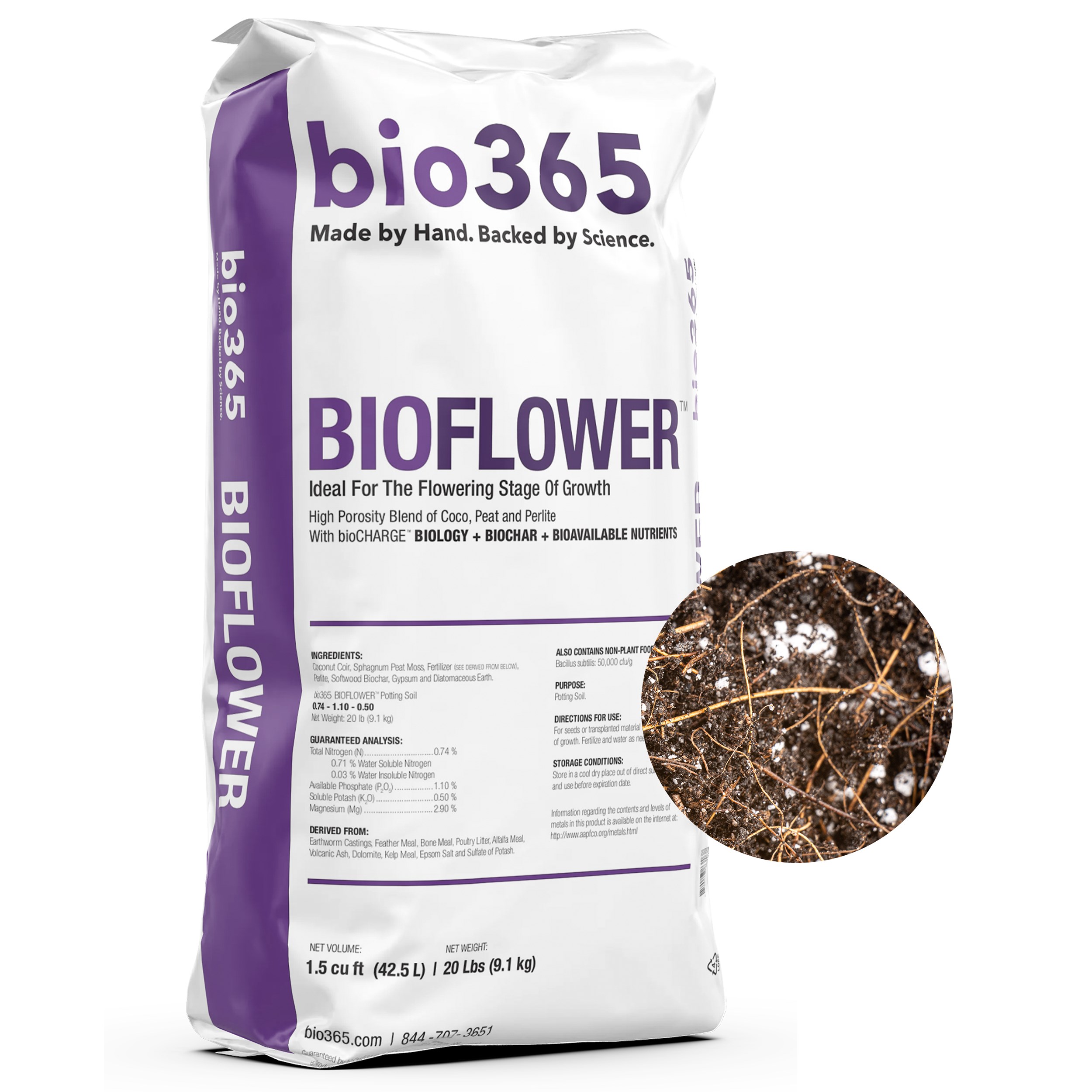 bio365 1.5cu ft BIOFLOWER — Single Unit