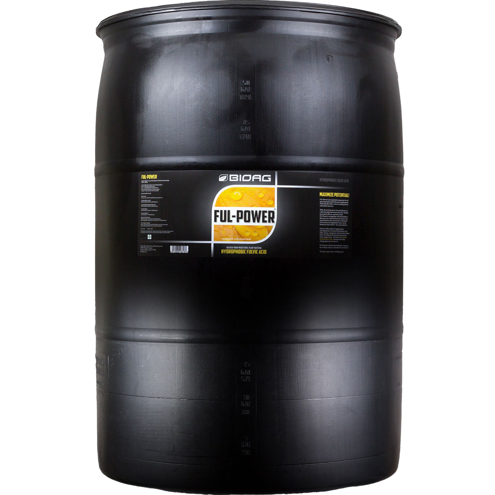 BioAg Ful-Power 55 Gallon Barrel OMRI ALL US EXCEPT CA, OR AND WA — Single Unit