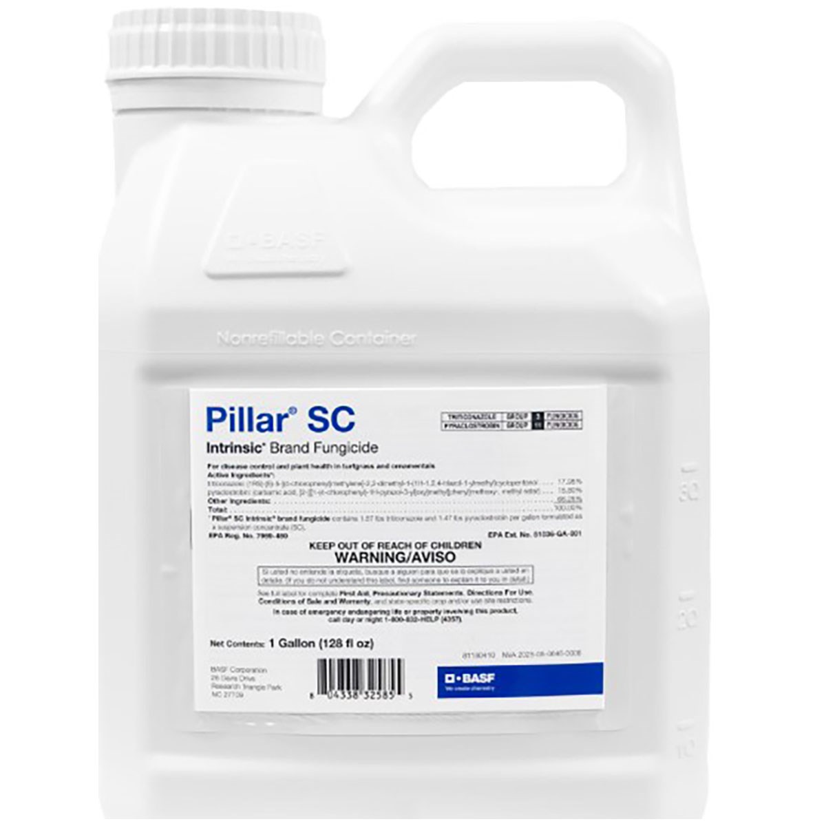 BASF Pillar SC 1Gl ( triticonazole, pyraclostrobin ) — Single Unit