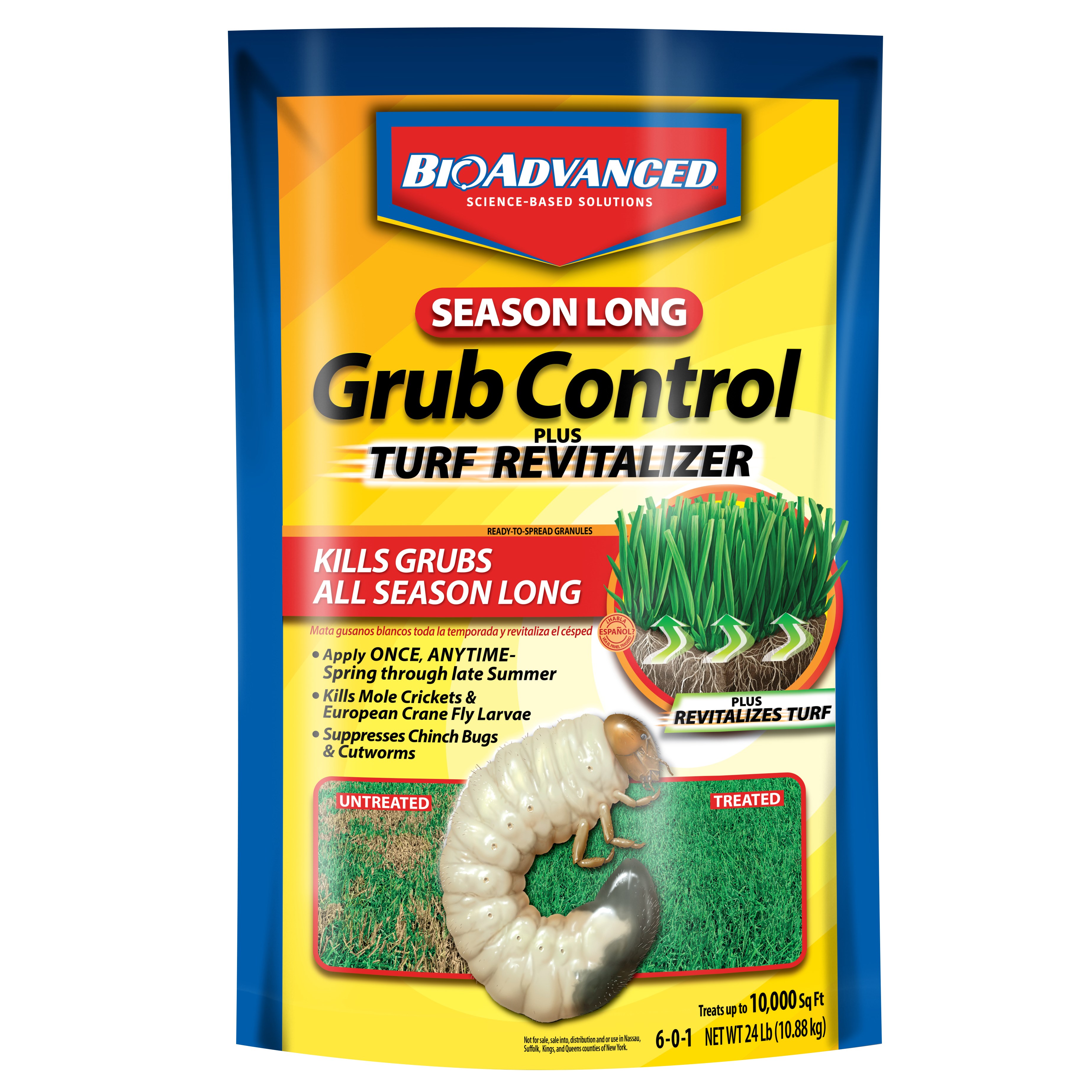 BioAdvanced 24# Season Long Grub Control (Keywords: Bayer )