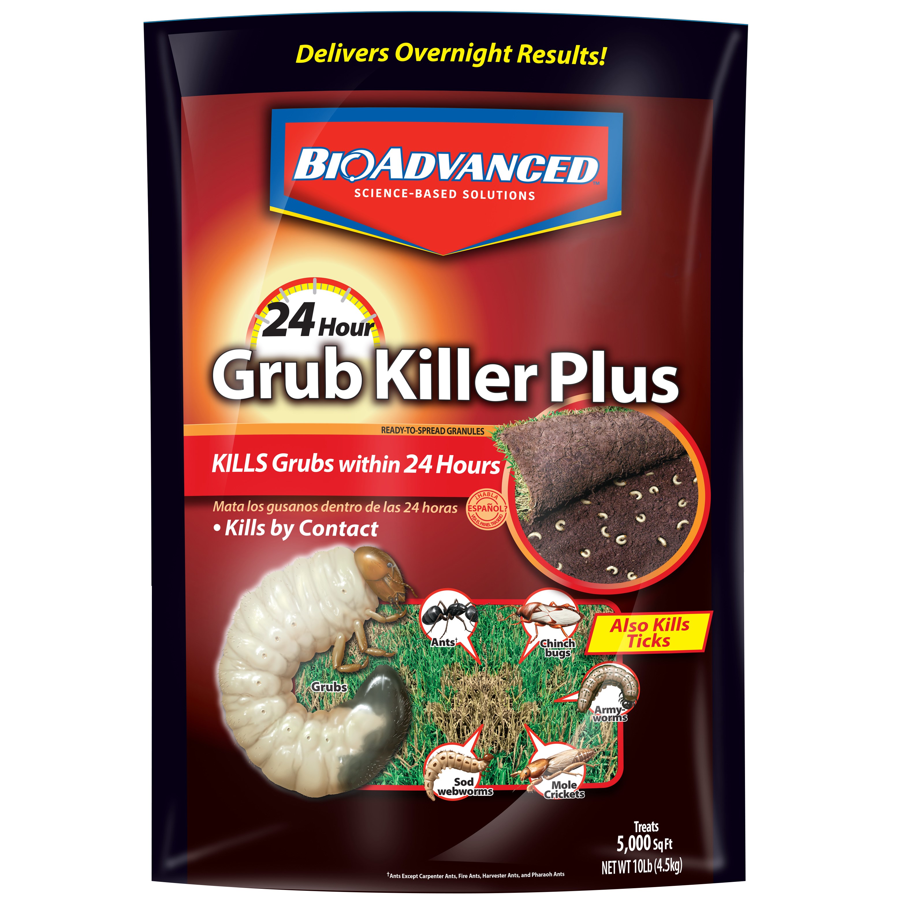 BioAdvanced 10# 24Hr Grub Control Gran — Single Unit