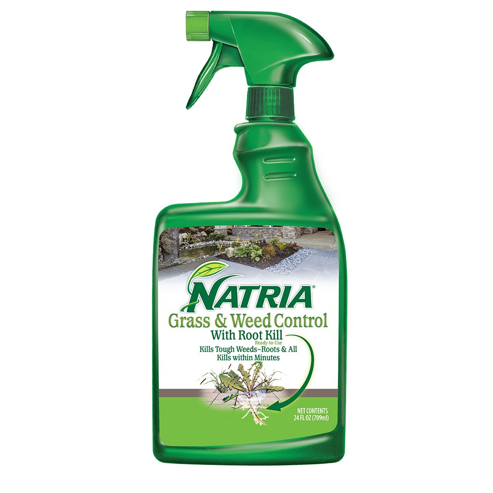 Natria 24oz Grass & Weed Root Kill RTU Green — priced per each; minimum 4; multiples of 4