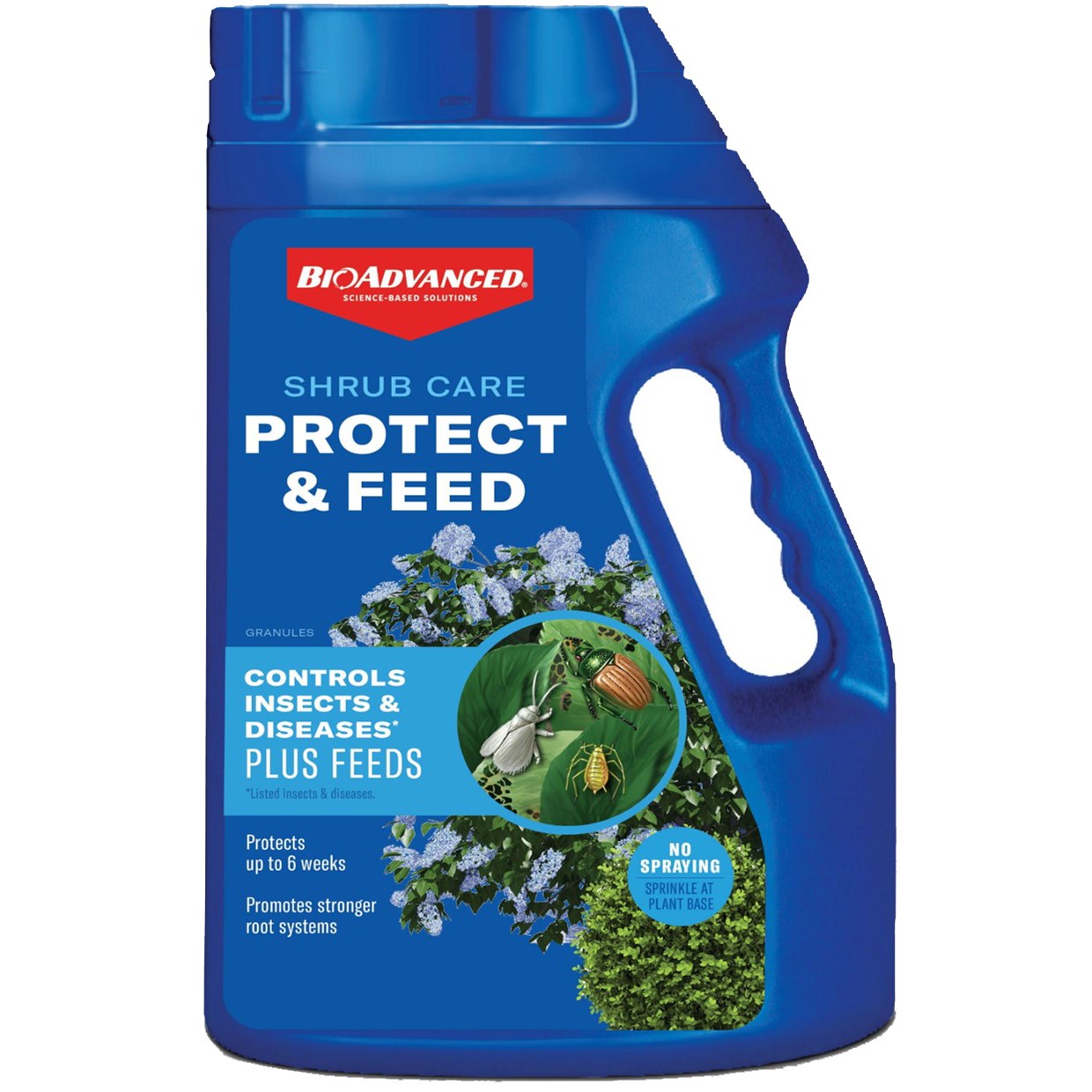BioAdv 4# Shrub Care Protect & Feed Granules — priced per each; minimum 6; multiples of 6