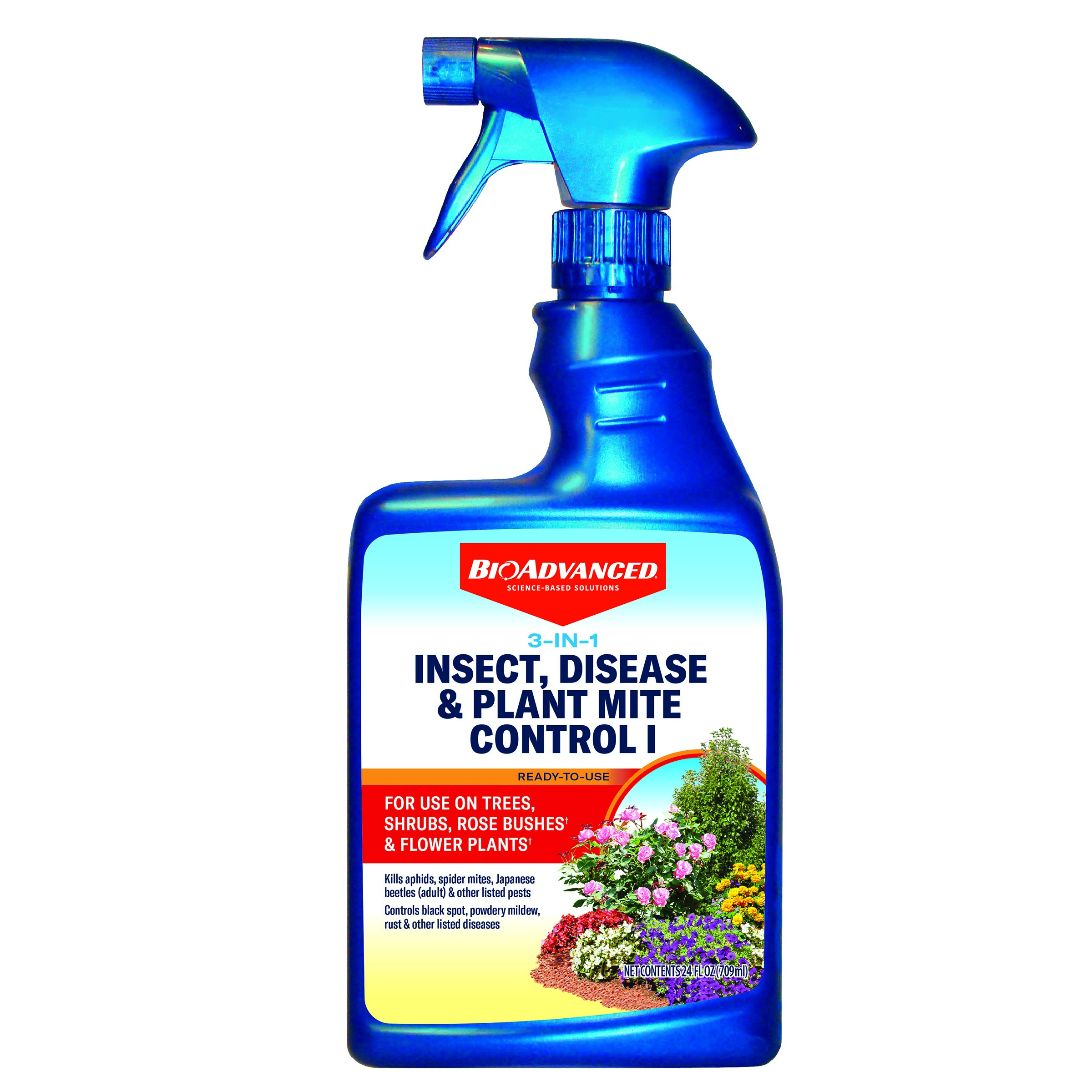 BioAdvanced 24oz 3-In-1 Insect Disease Mite RTU — priced per each; minimum 8; multiples of 8