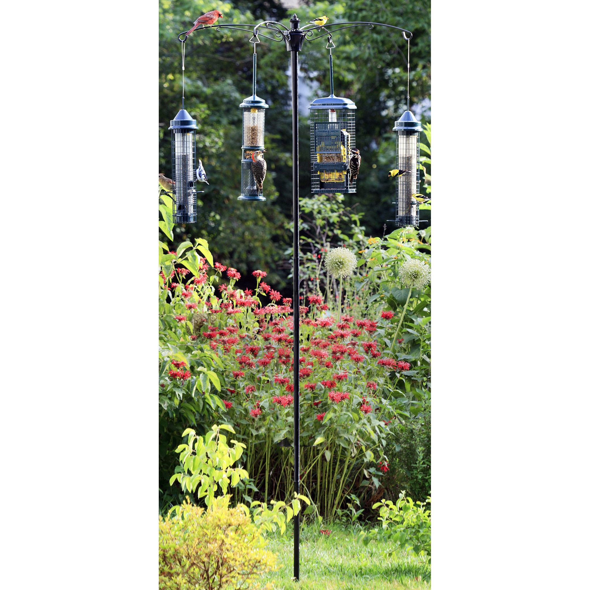 Brome Bird Care 4.6"x4.1"x41.3" SquirrelBuster Versa Pole System — priced per each; minimum 4; multiples of 4