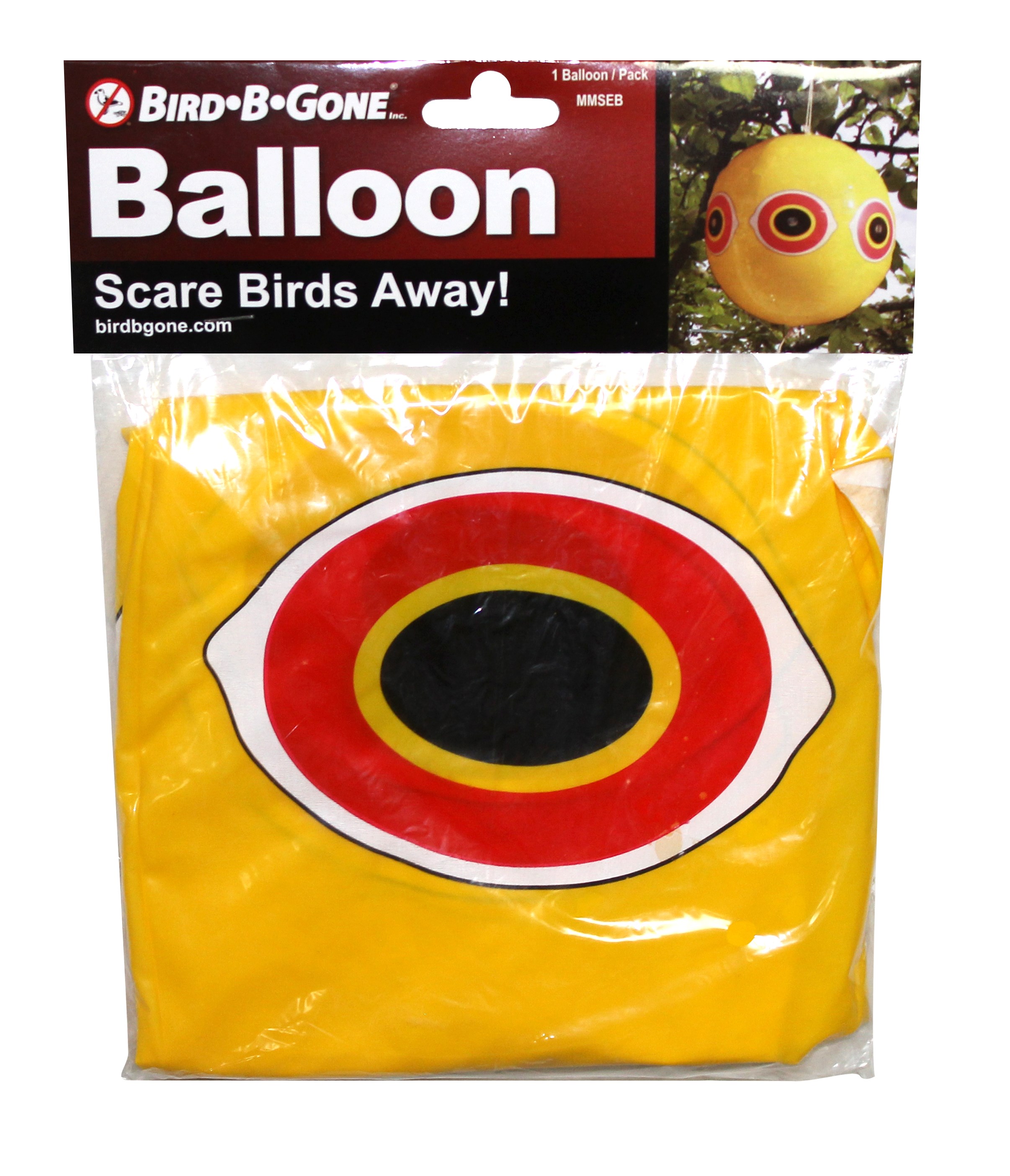 Bird B Gone Scare Balloon Deterrent — priced per each; minimum 12; multiples of 12