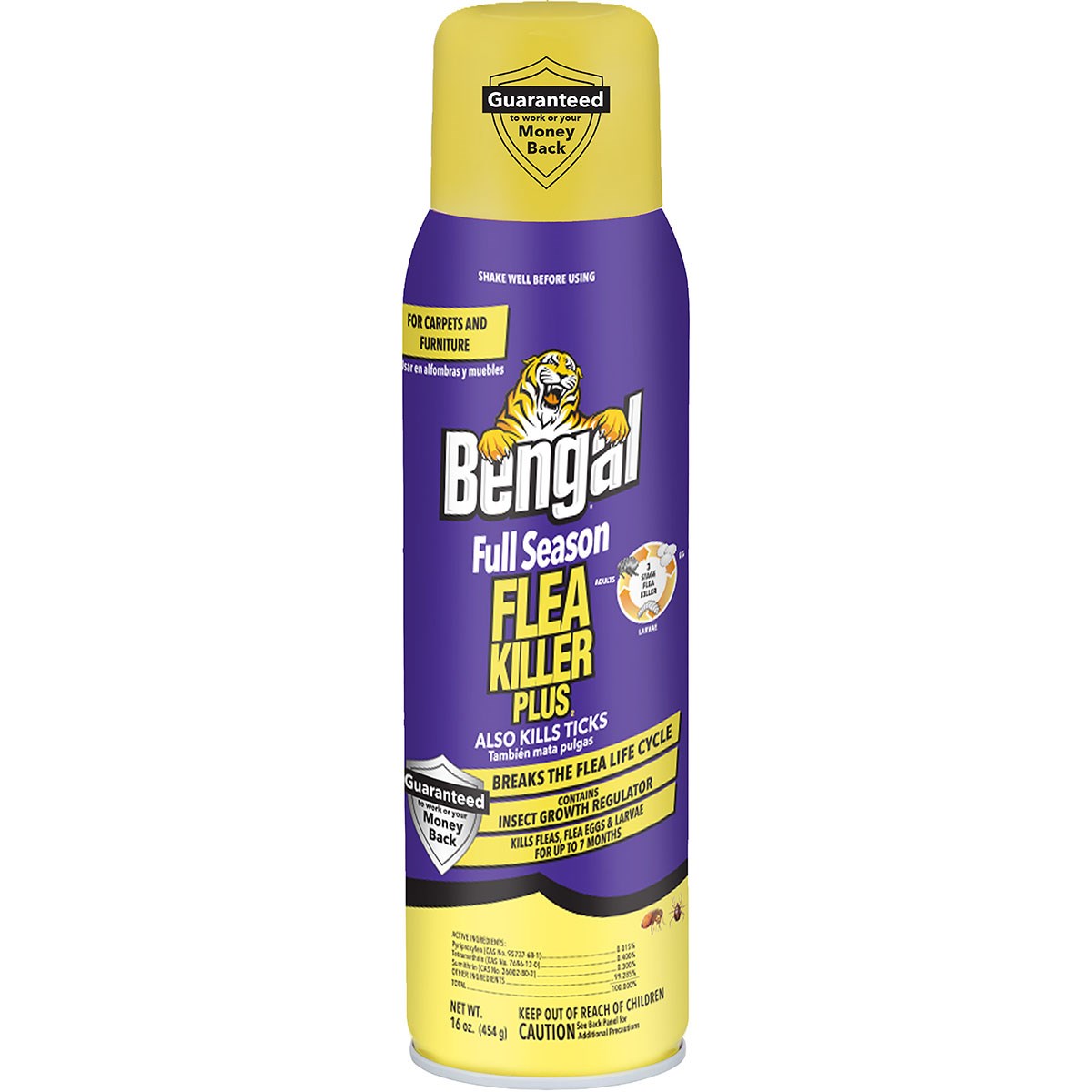 Bengal 16oz Full Season Flea Killer — priced per each; minimum 12; multiples of 12