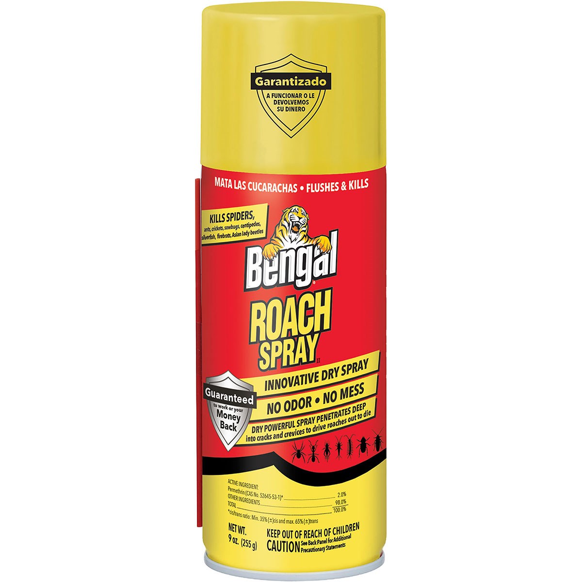 Bengal 9oz Roach Spray — priced per each; minimum 12; multiples of 12