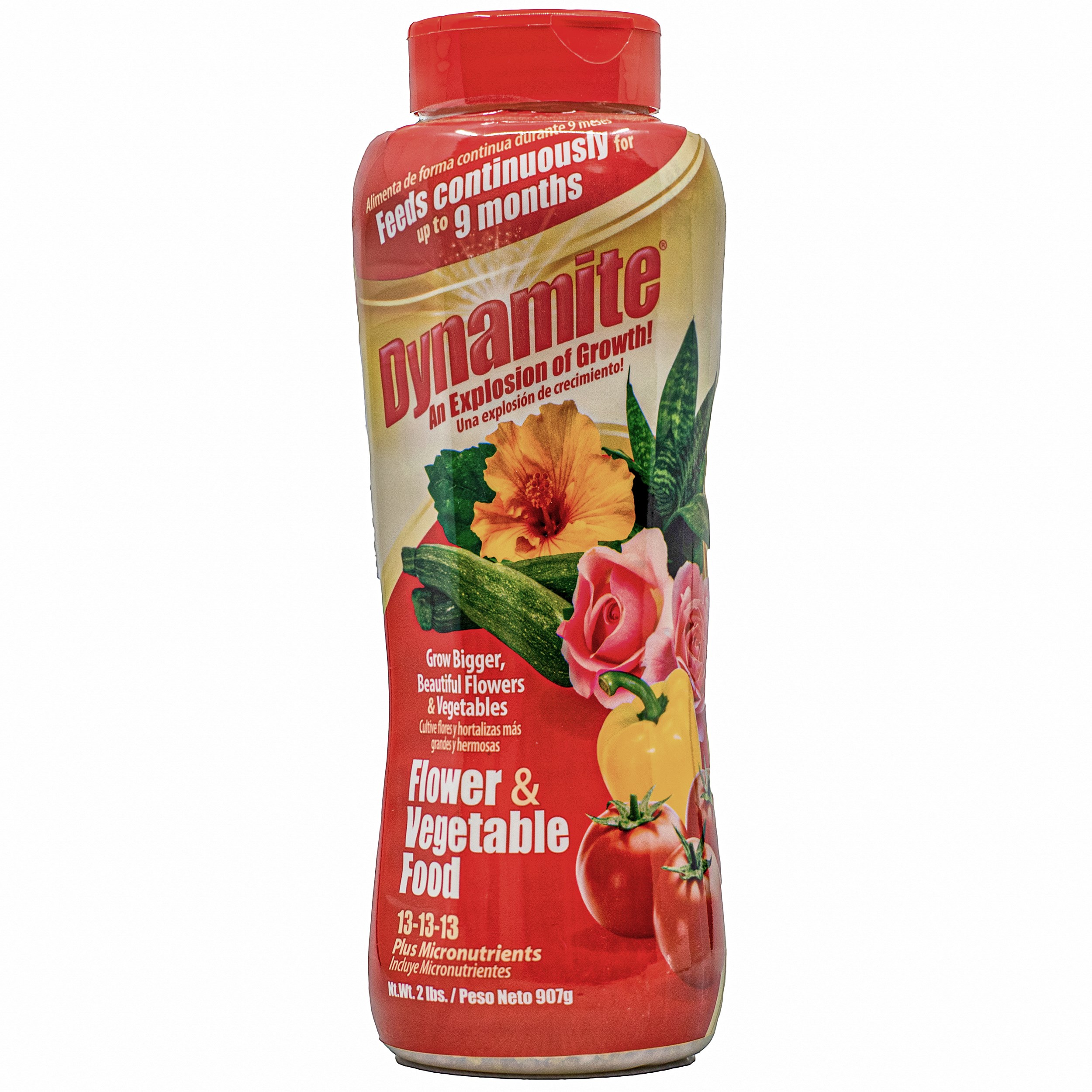 Dynamite 1# Flower & Vegetable 9 Month Plant Food 785344059128 50785344059123 — Single Unit