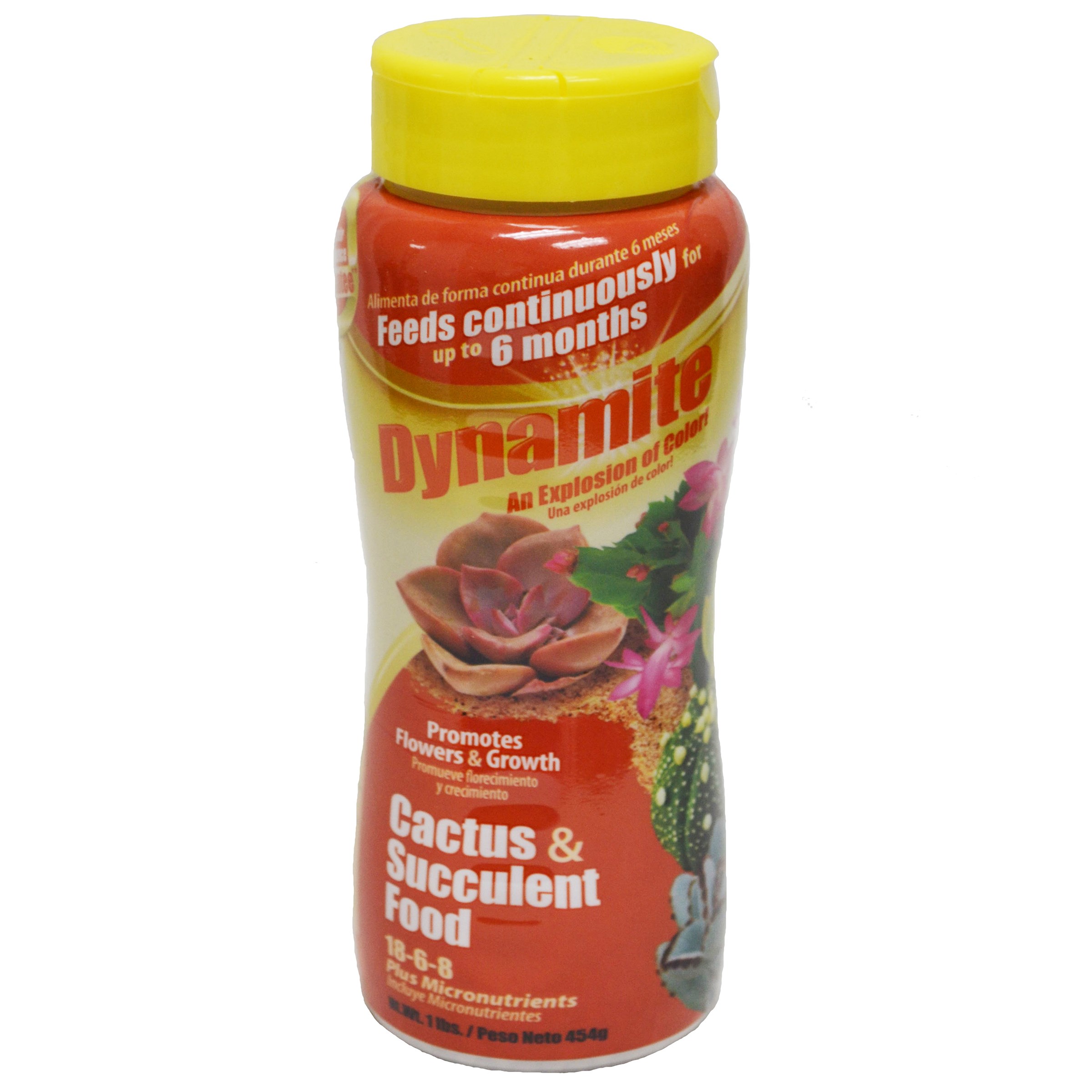 Dynamite 1# Cactus & Succulent Plant Food — priced per each; minimum 12; multiples of 12